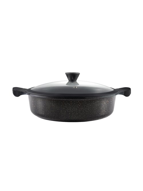 Sautoir 28cm amovible, Réactif Cappuccino Marron 9090300 FA1