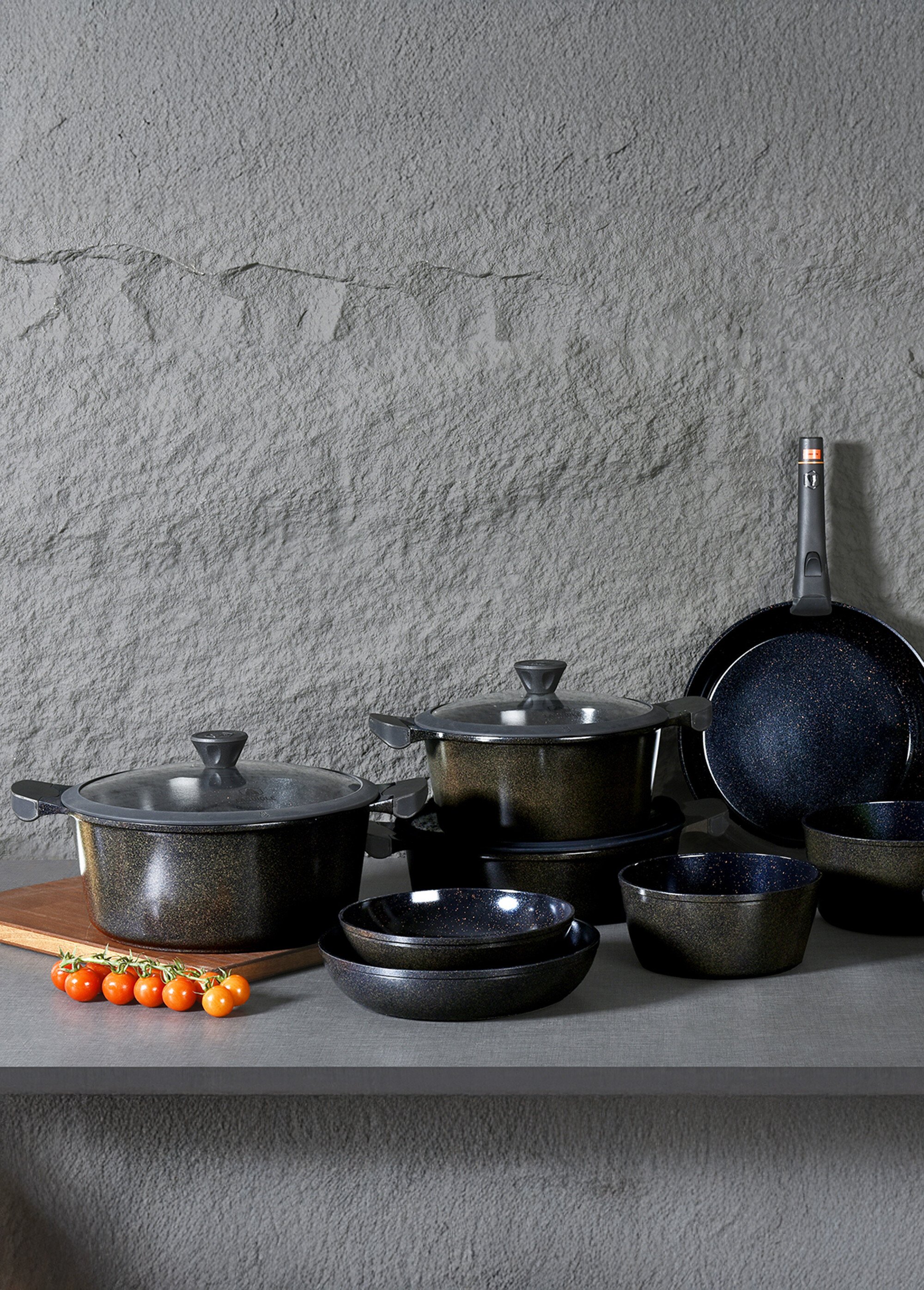 Sautoir 28cm amovible, Réactif Cappuccino Marron 9090300 SF1