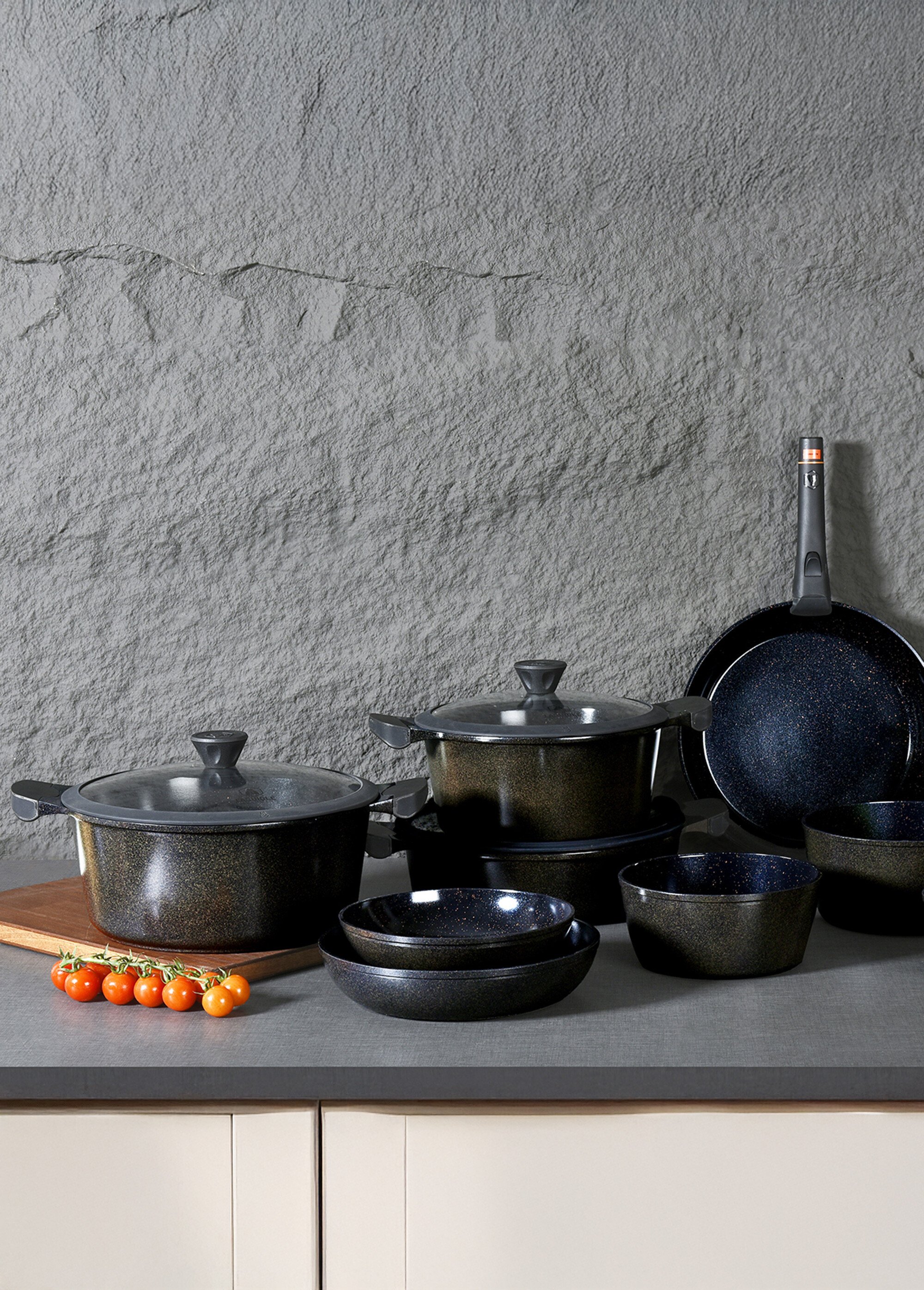 Sautoir 32cm amovible, Réactif Cappuccino Marron 9090305 SF1