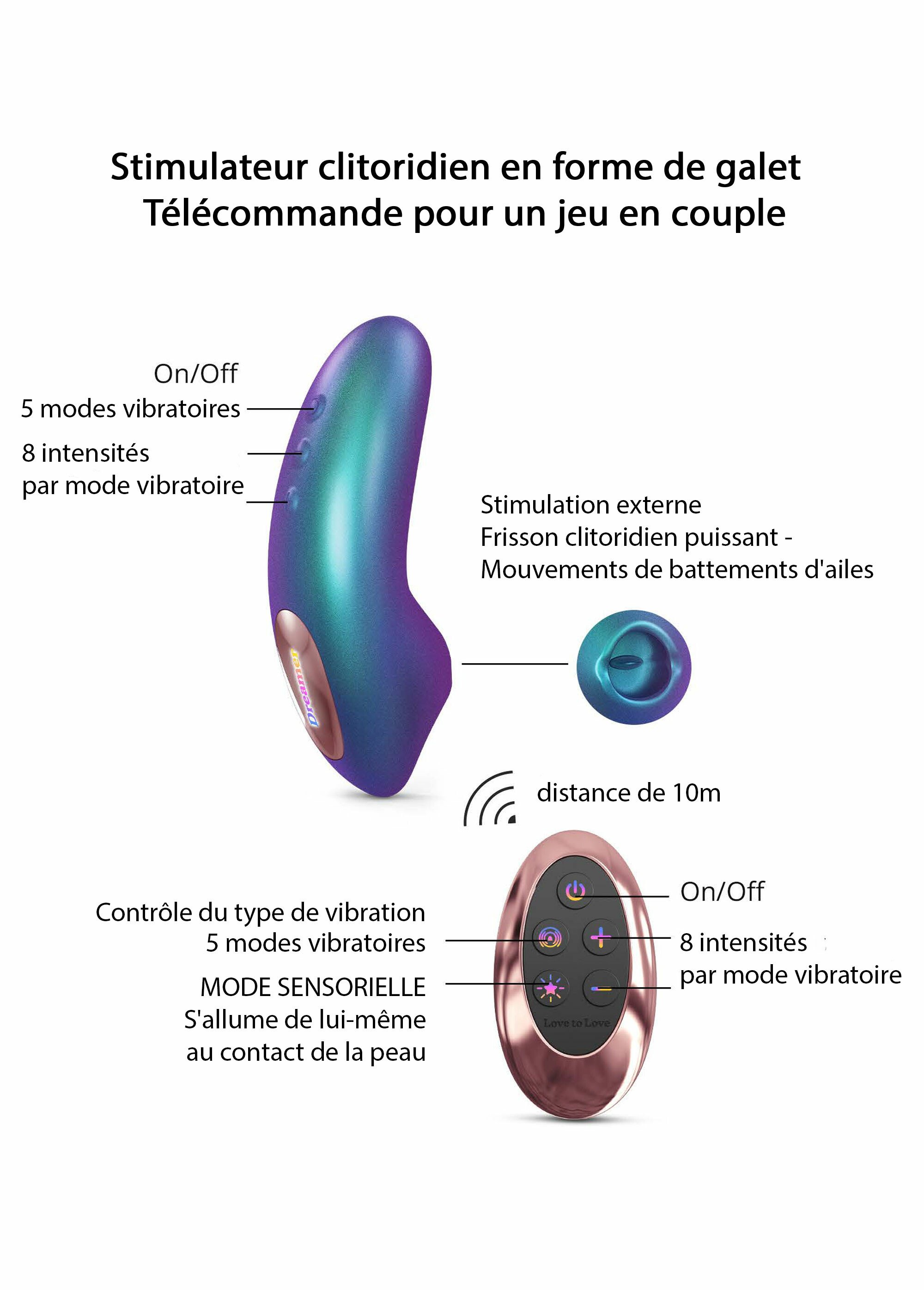 Stimulateur Vaginal Vibrant Avec Télécommande - Sex Toy Femme, Rose, Marque California Exotic