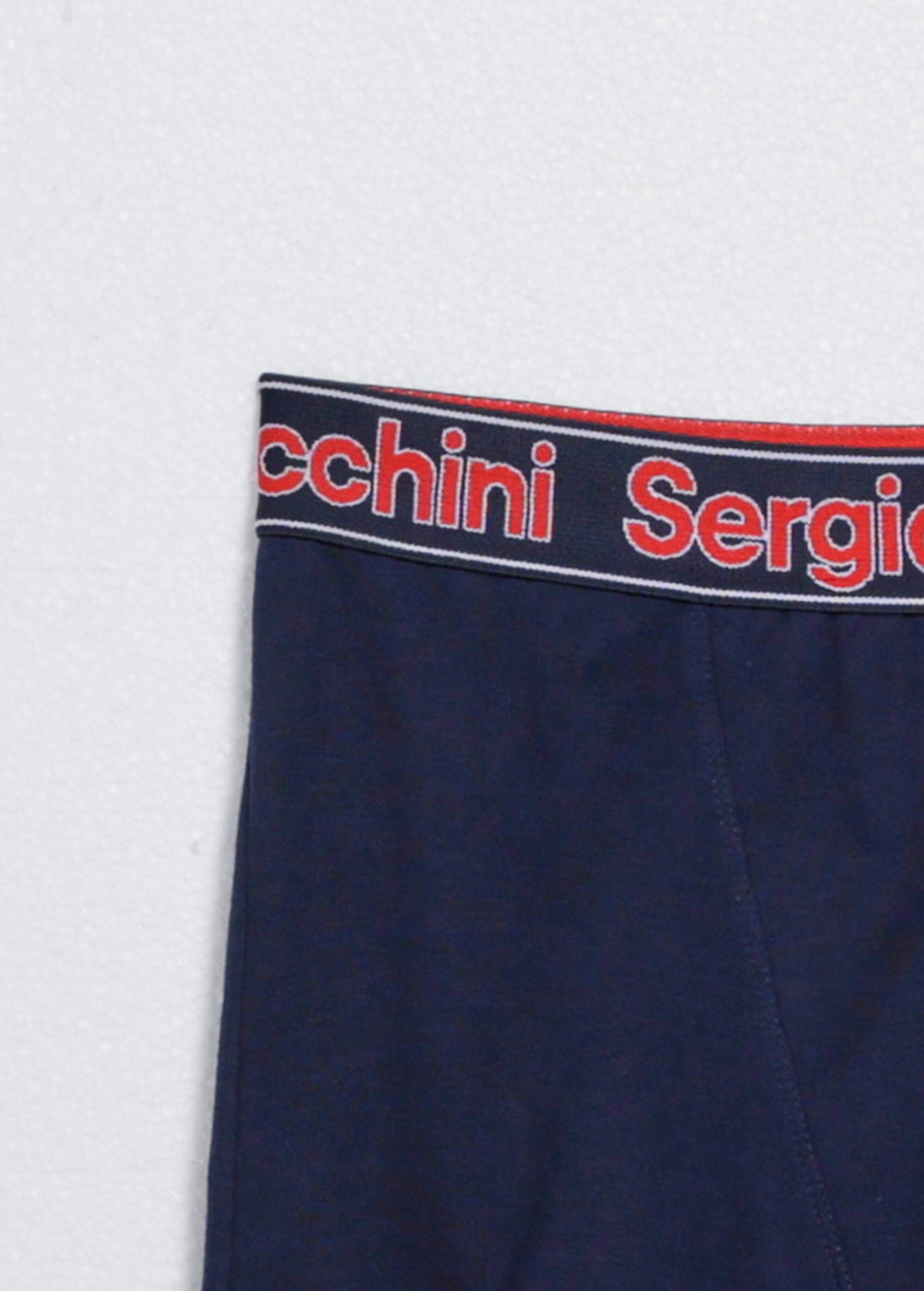 Boxer uni ceinture élastiquée contrastante