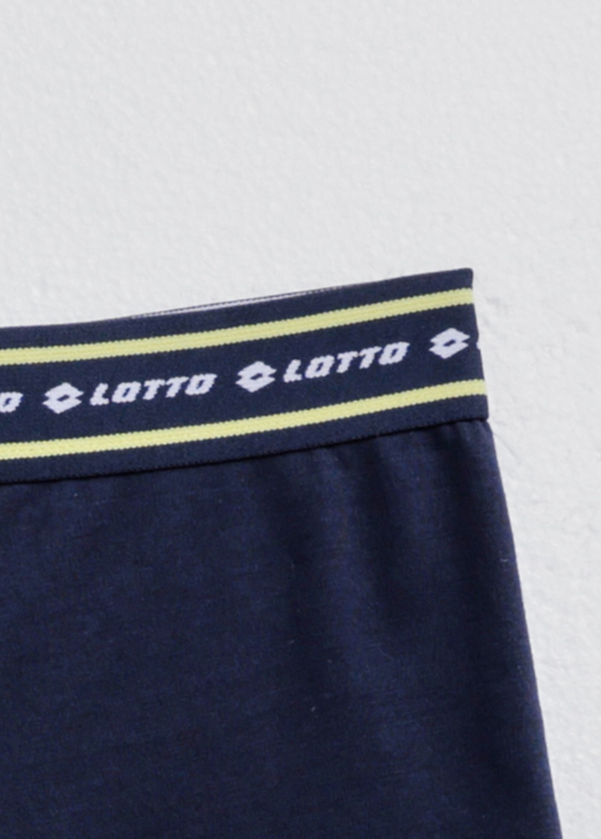 Boxer uni avec ceinture contrastante