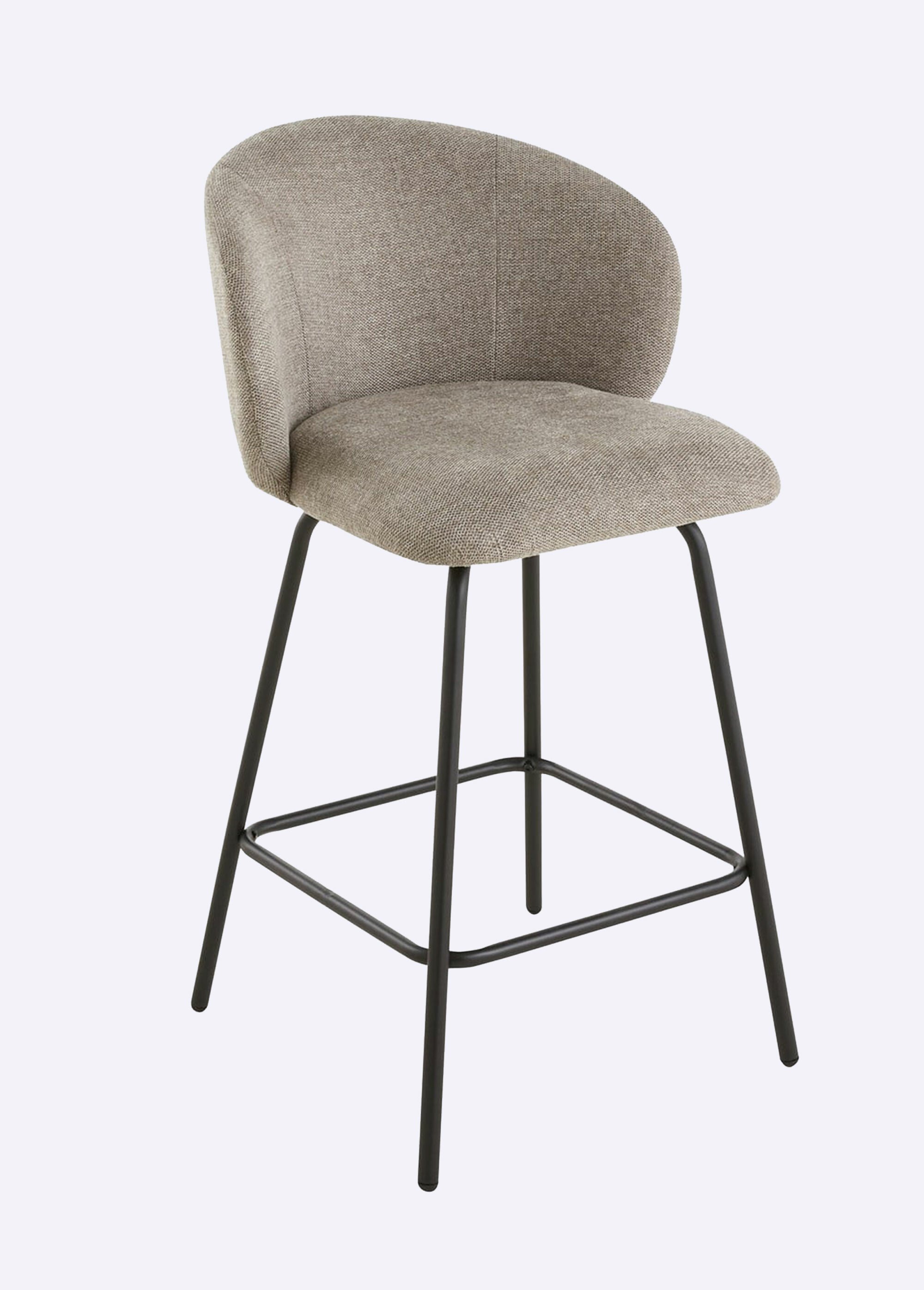 SORREL Tabourets hauts dossier tissu 1M