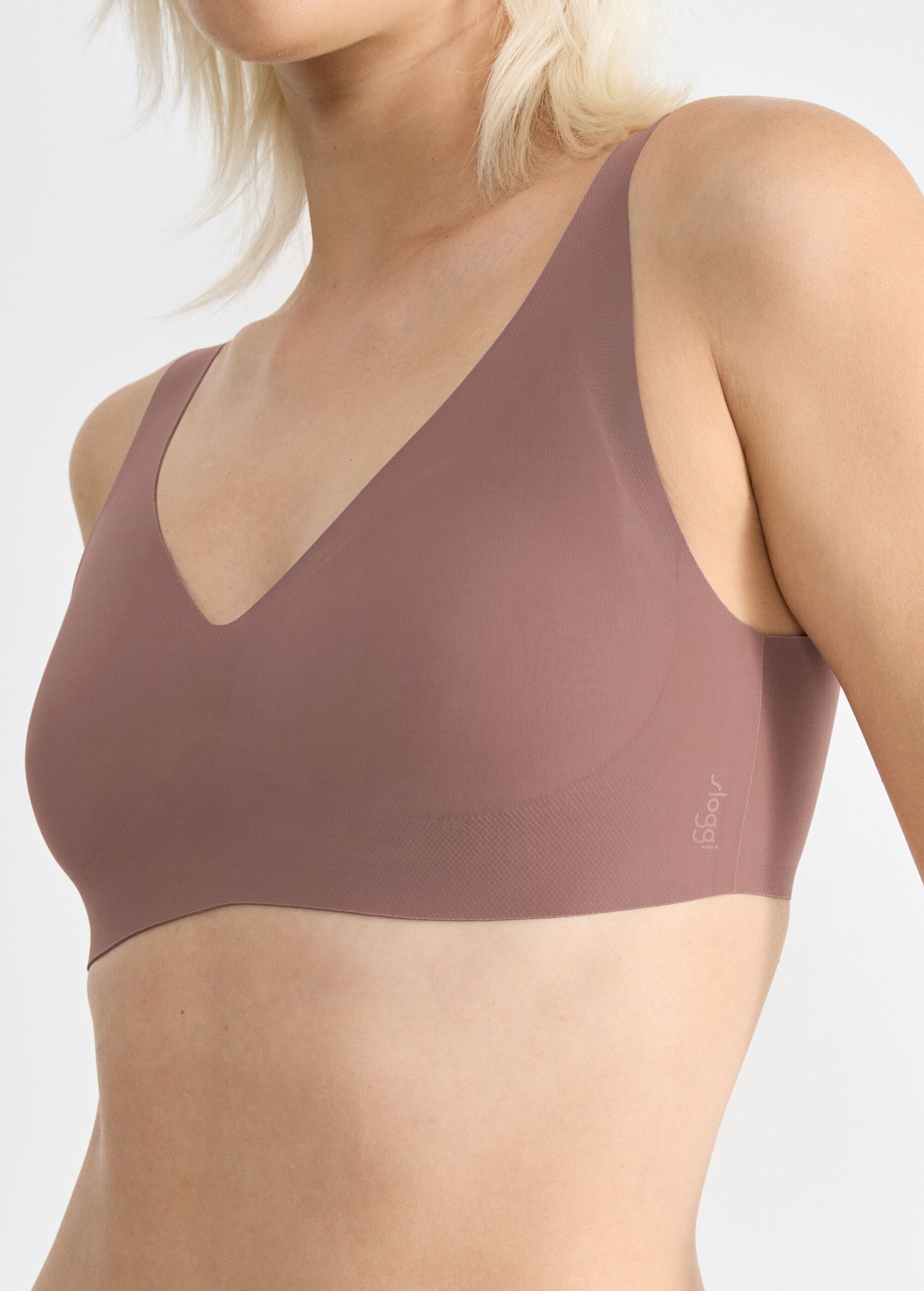 Soutien-gorge Sloggi Wow 95C Taupe - Neuf Avec étiquettes (prix D'origine 39€) - Armature