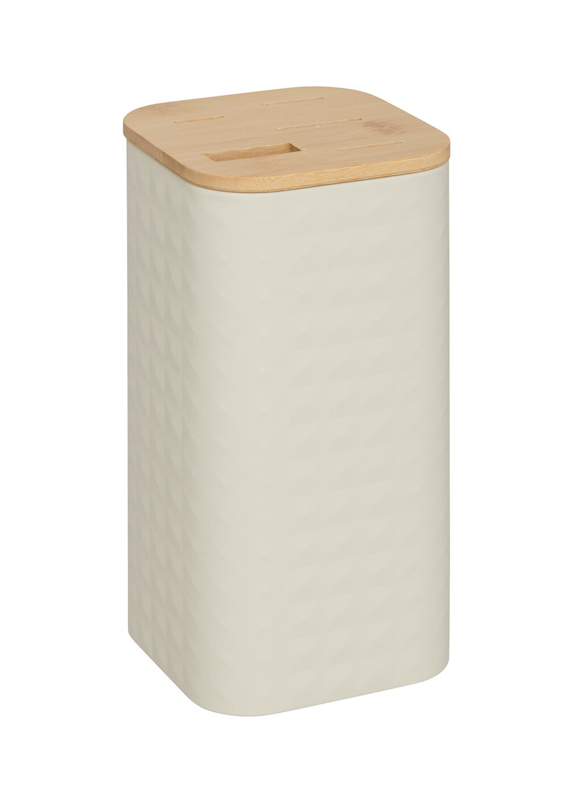 Bloc 4 couteaux + ciseaux, inox / bambou Beige JJA-190134 DE2