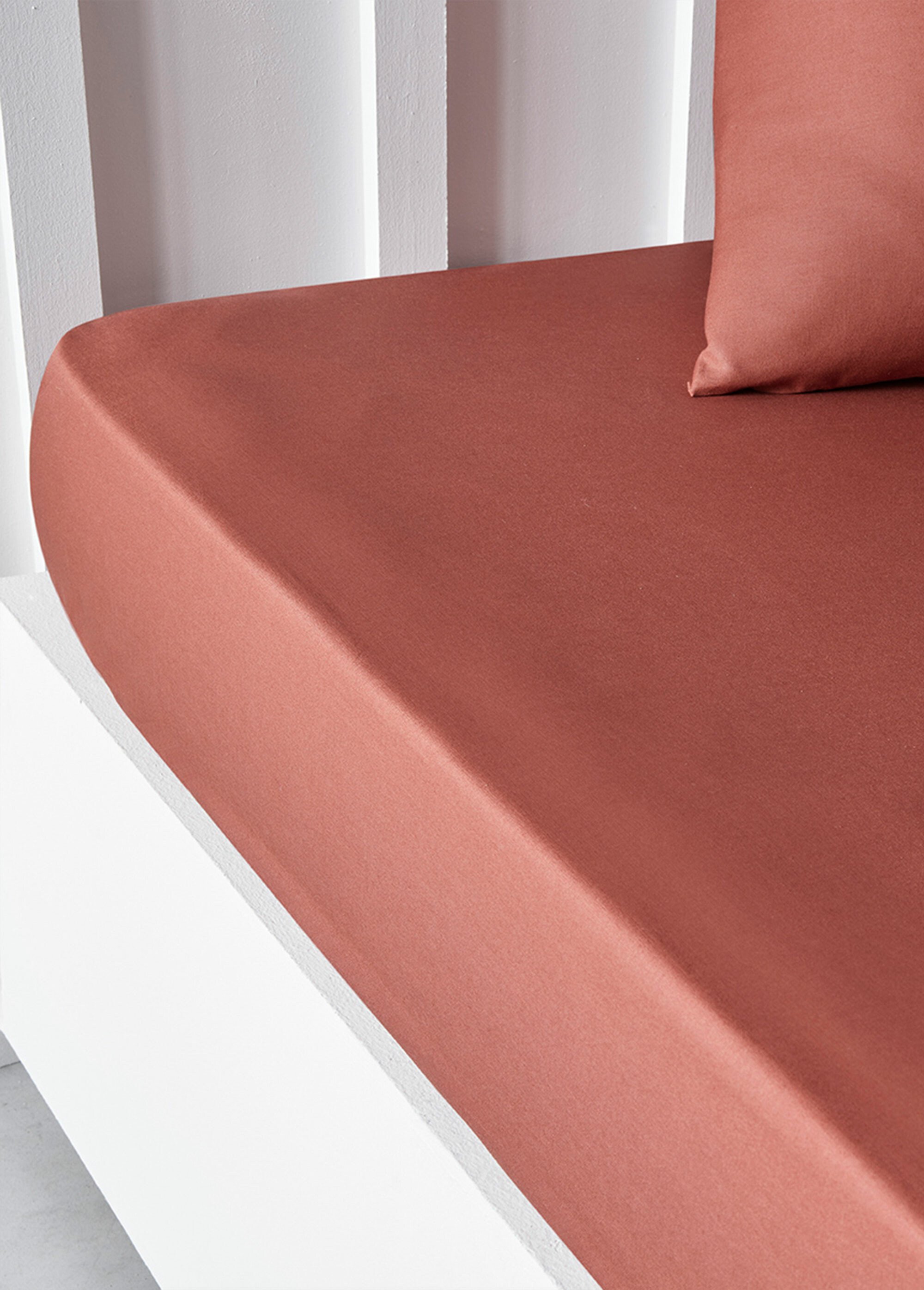 Drap-housse coton uni