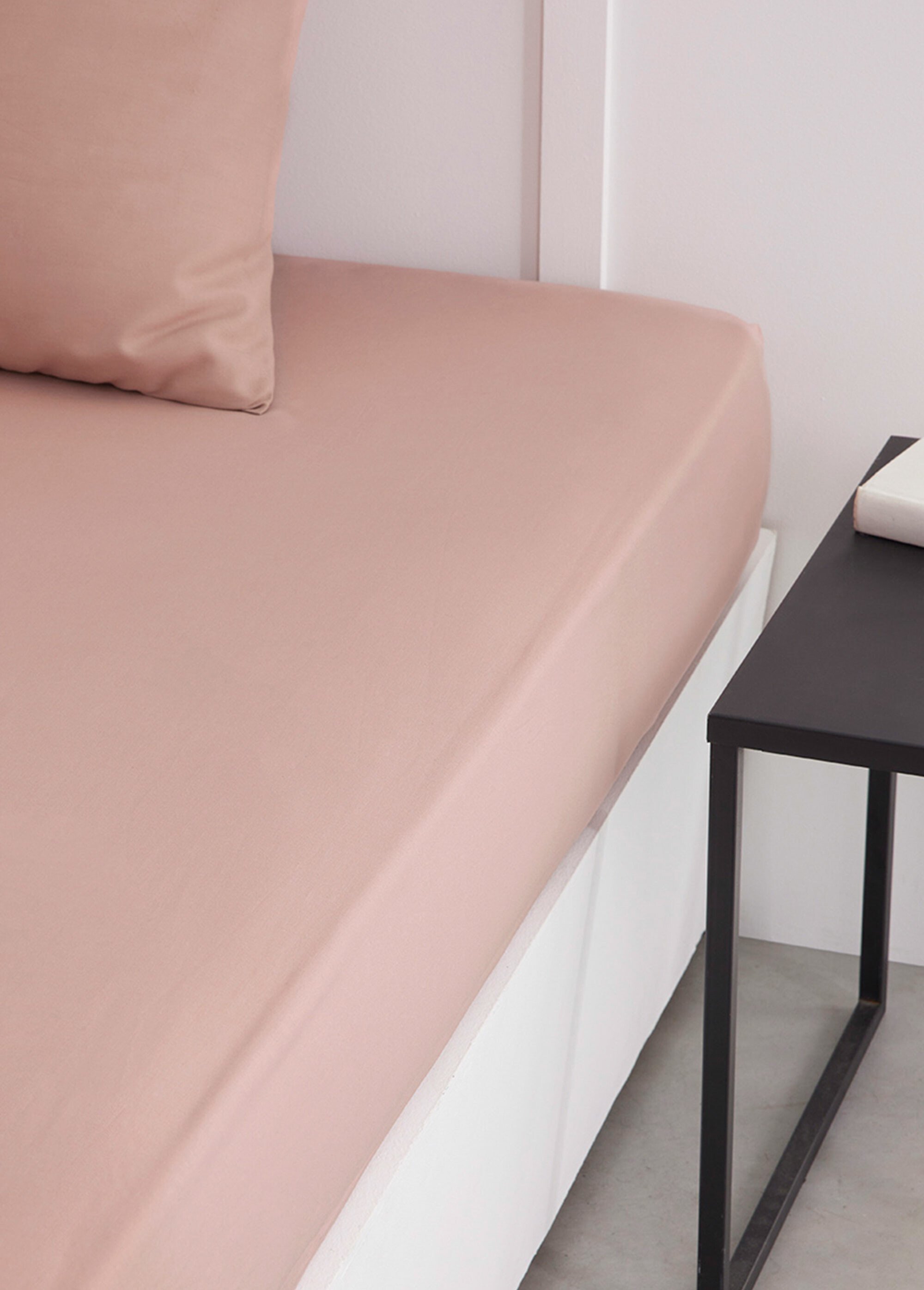 Drap-housse coton uni