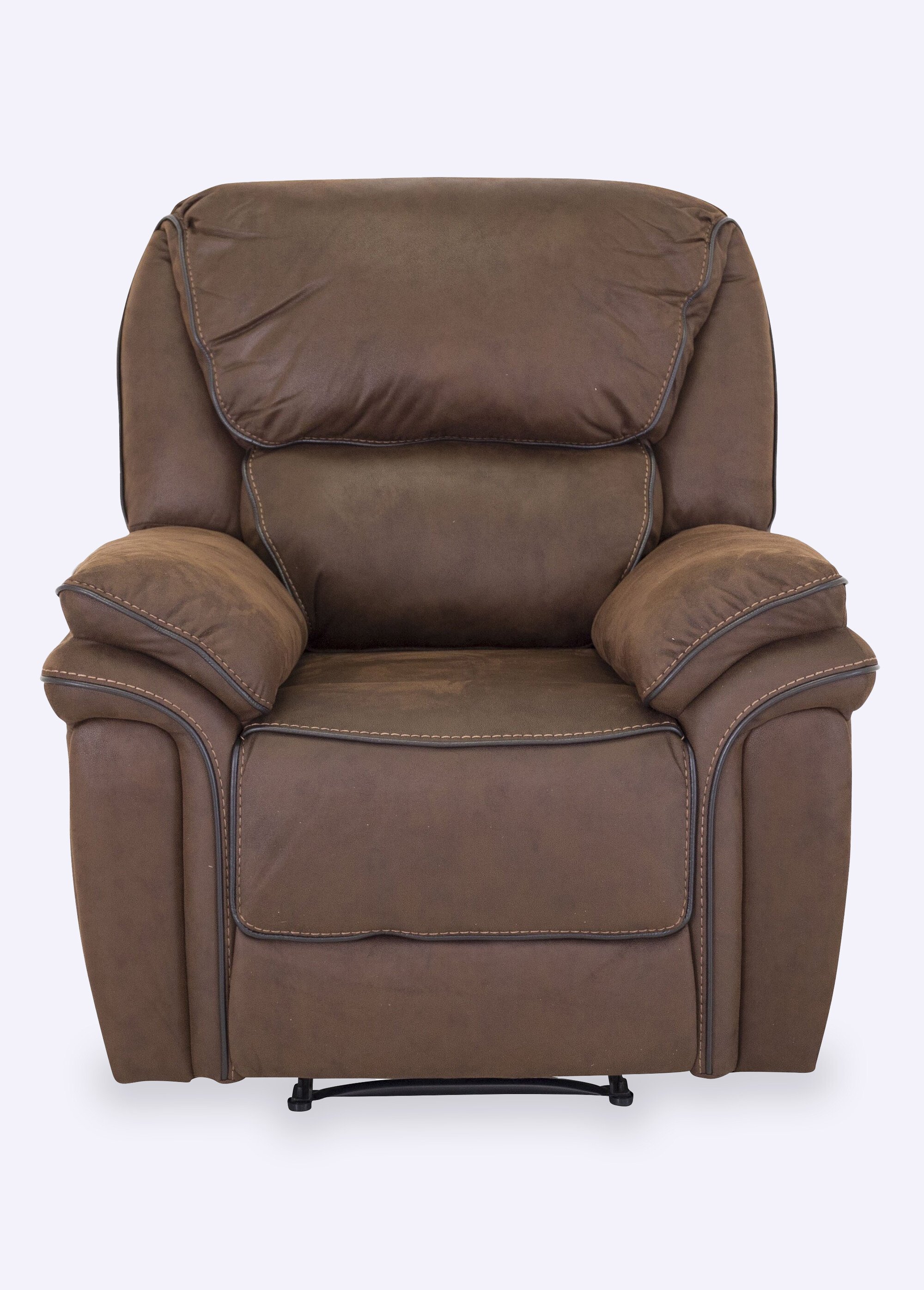 Fauteuil relax inclinable confort 1M MARRON VEN-16612-157 FA1