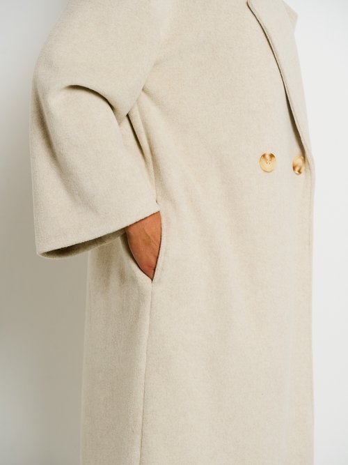 Manteau chaud avec manches évasées Femme Beige ANG-CYNTHIA DE3