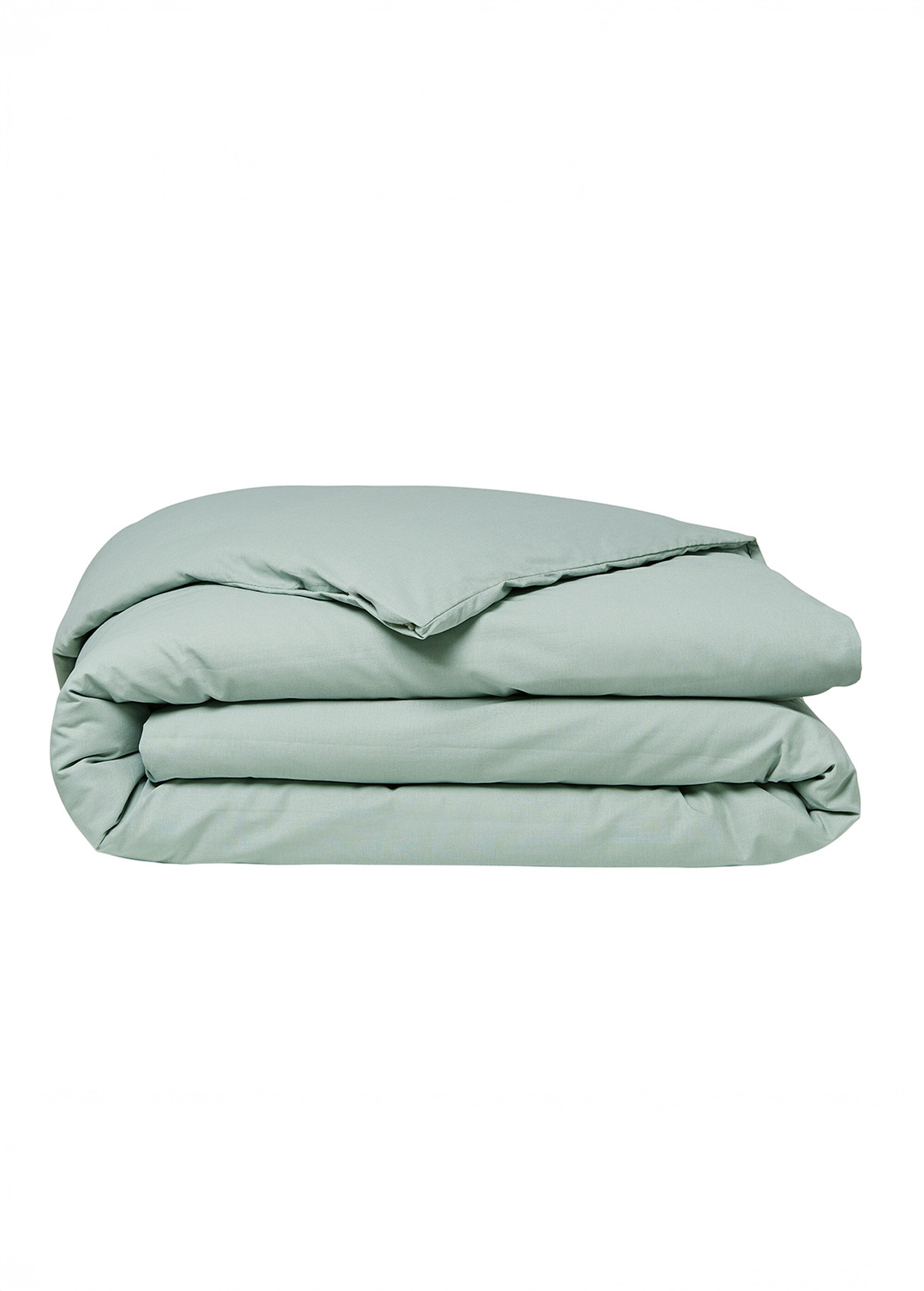 Housse de couette coton uni Vert REMI-HC DE1