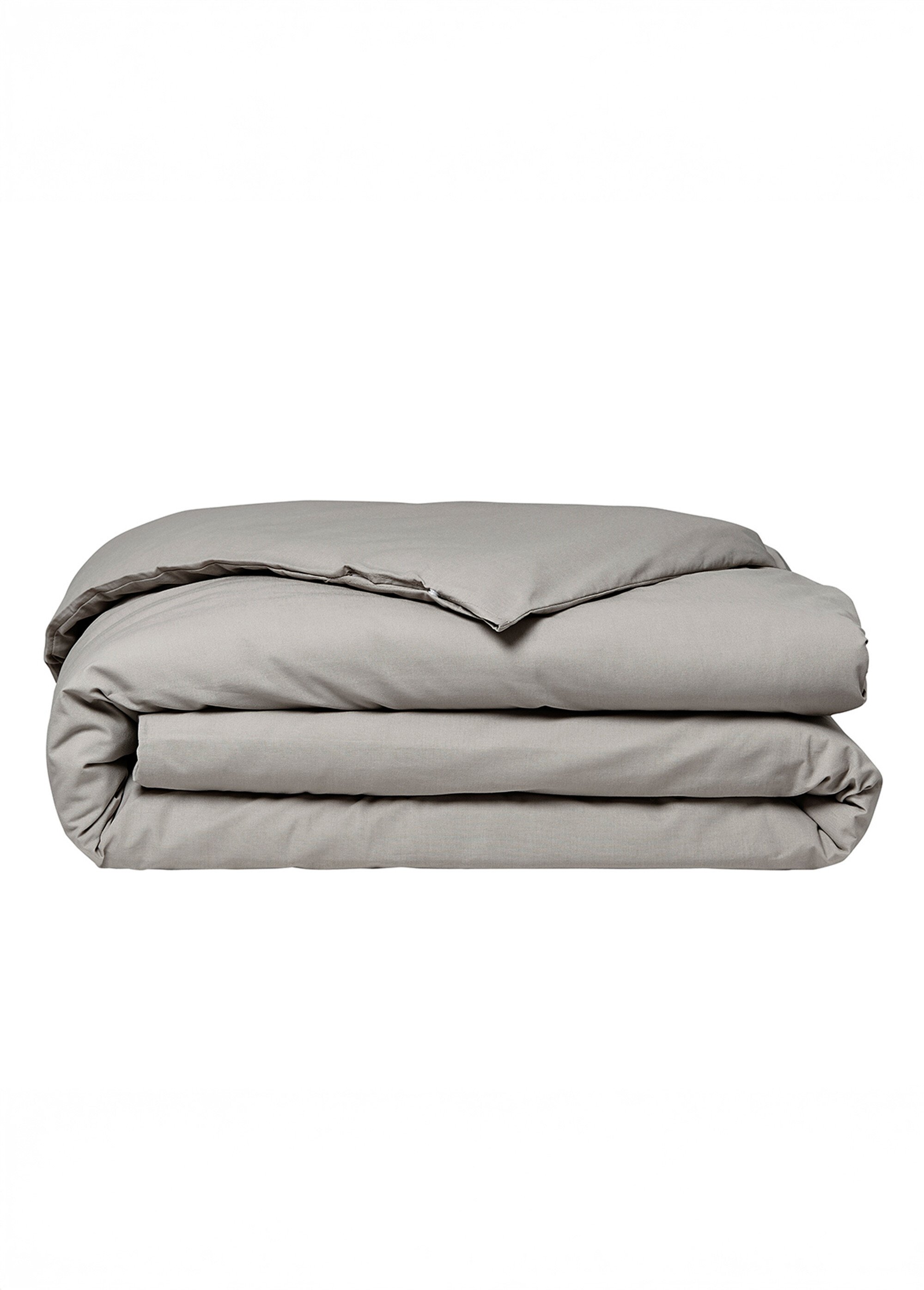 Housse de couette coton uni Beige REMI-HC DE1