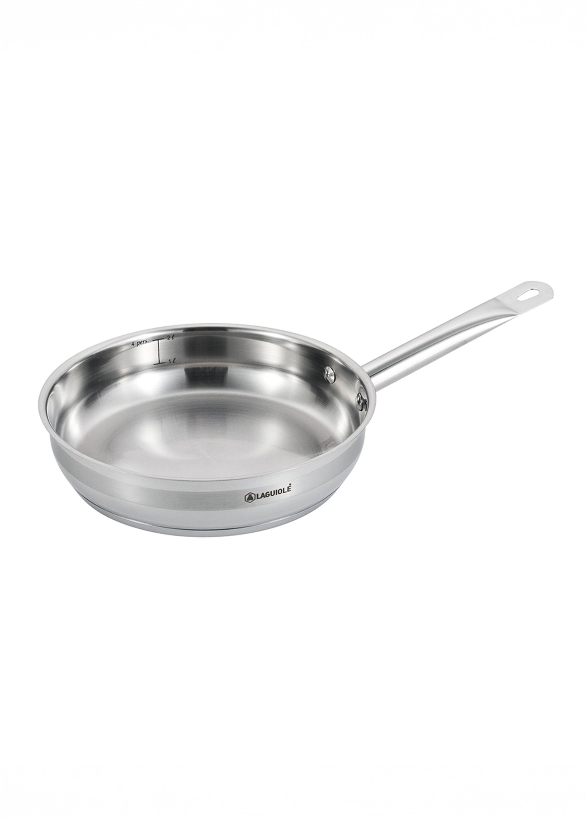 Poêle 24cm tous feux avec manche fixe Gris 9032001 FA1