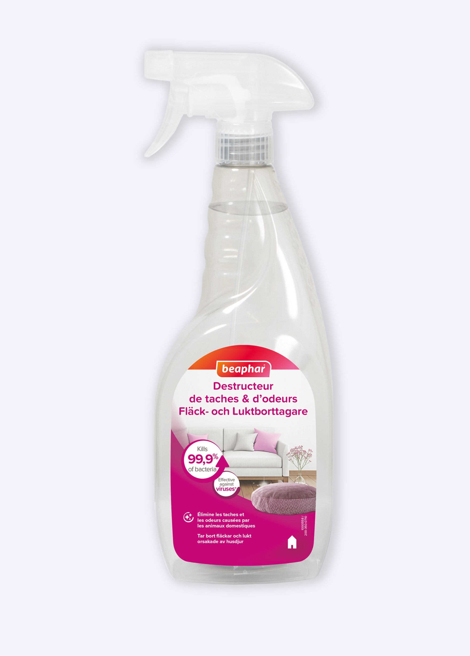 Spray anti taches et odeurs pour animaux