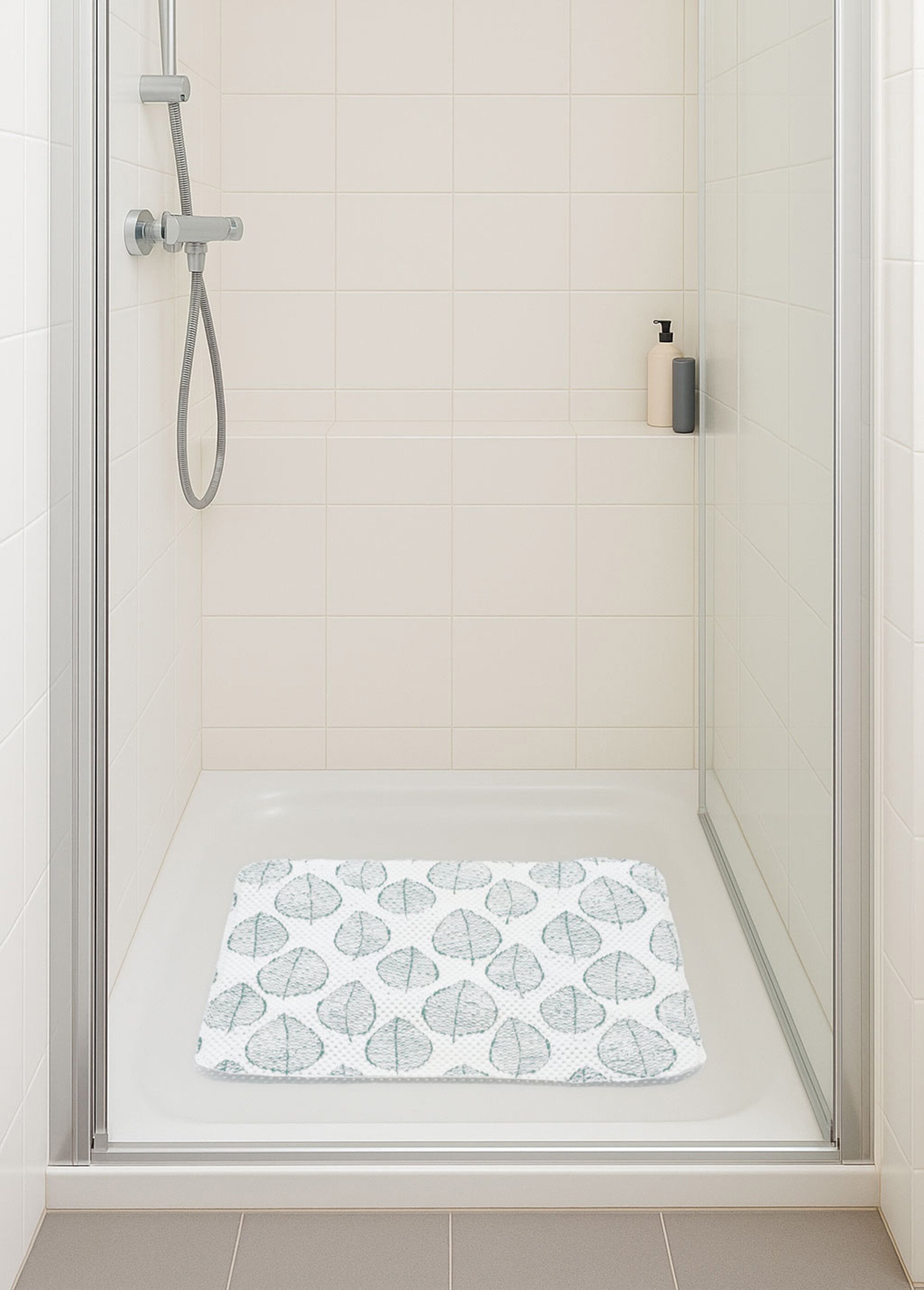 Tapis de douche antidérapant Blanc KP-C80652800 SI1