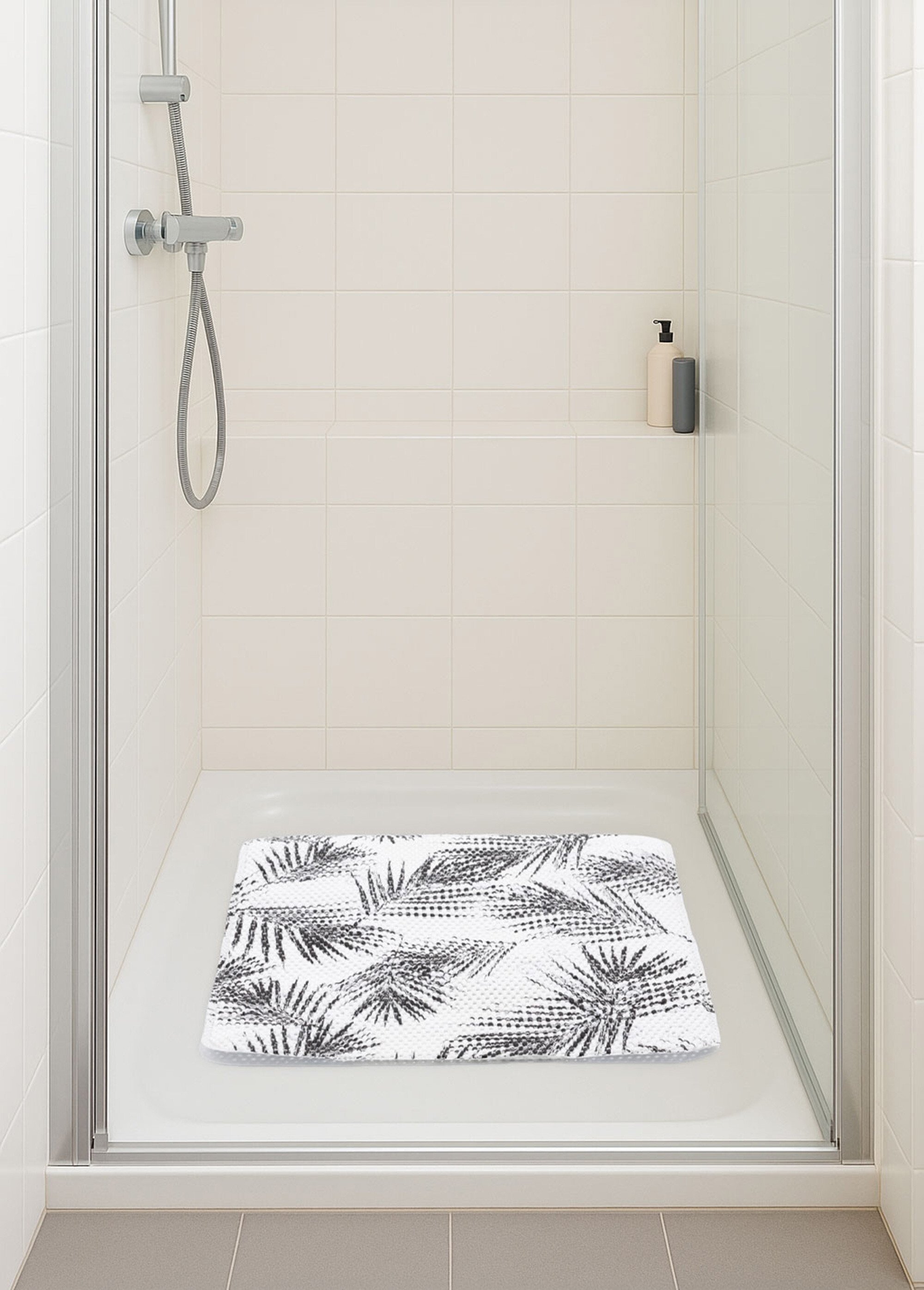 Tapis de douche antidérapant Blanc KP-C80652800 SI1