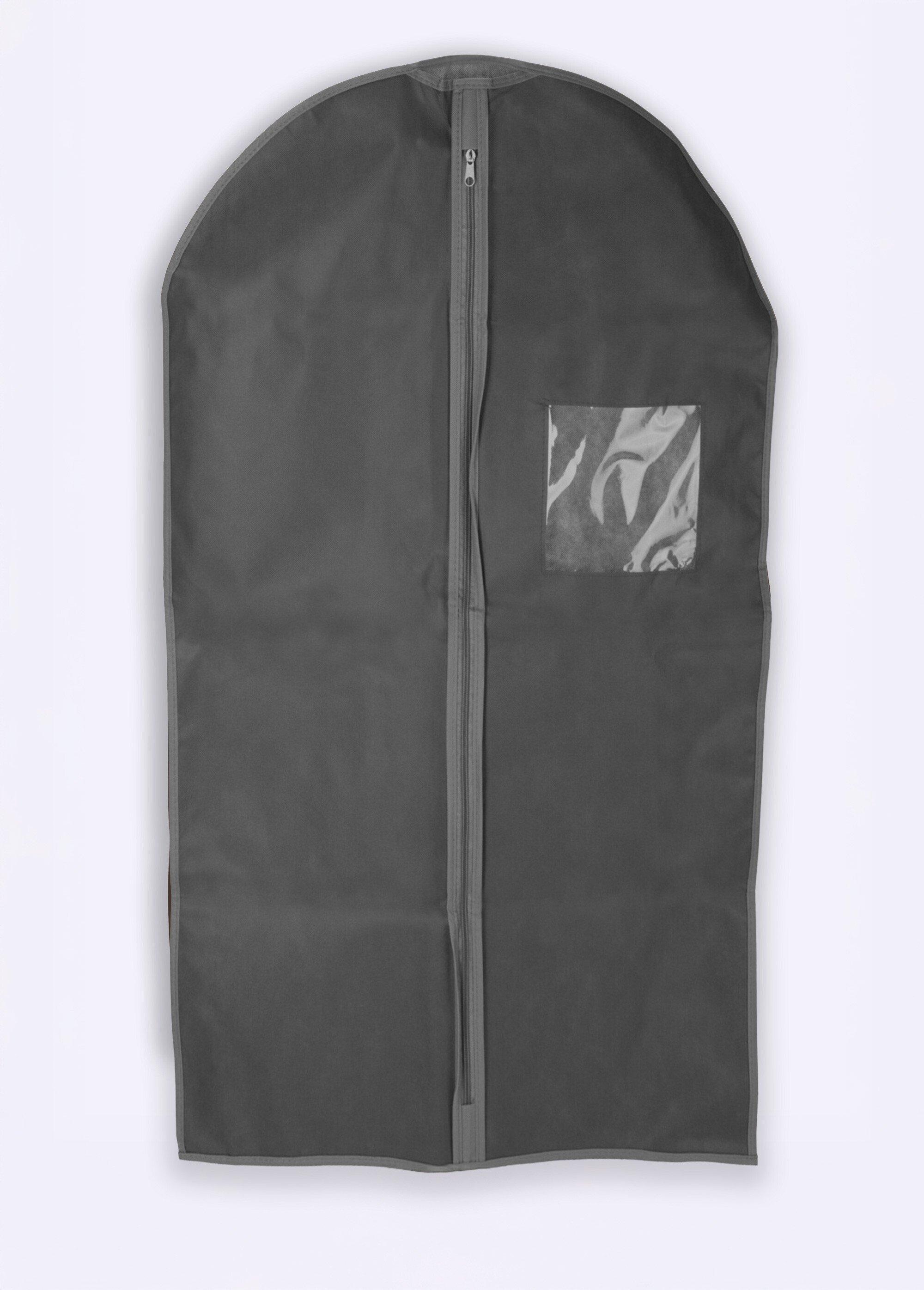 Housse à vêtements 130cm zippée, textile
