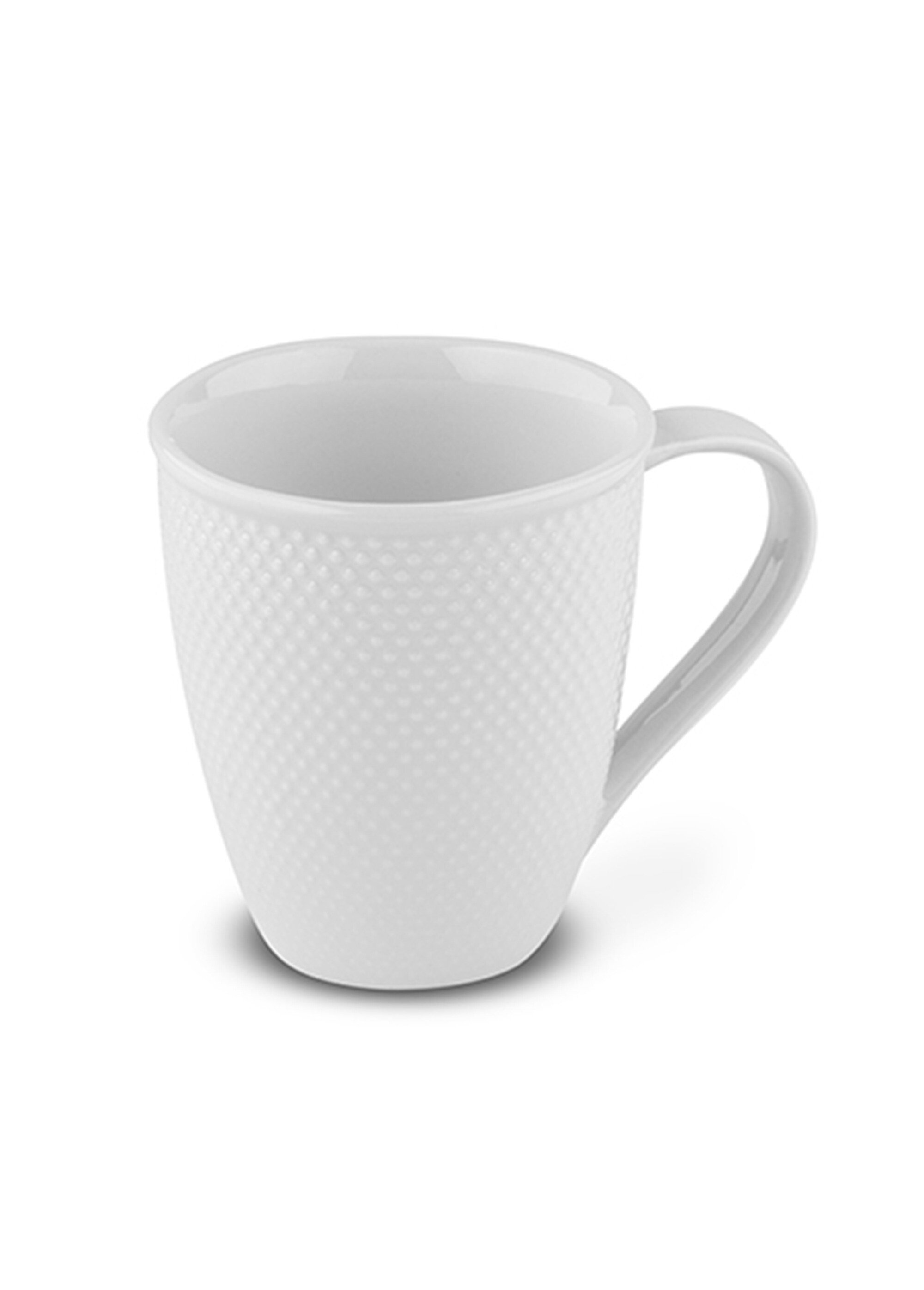 Mugs porcelaine à anses Serenity Blanc 9210127 DE1