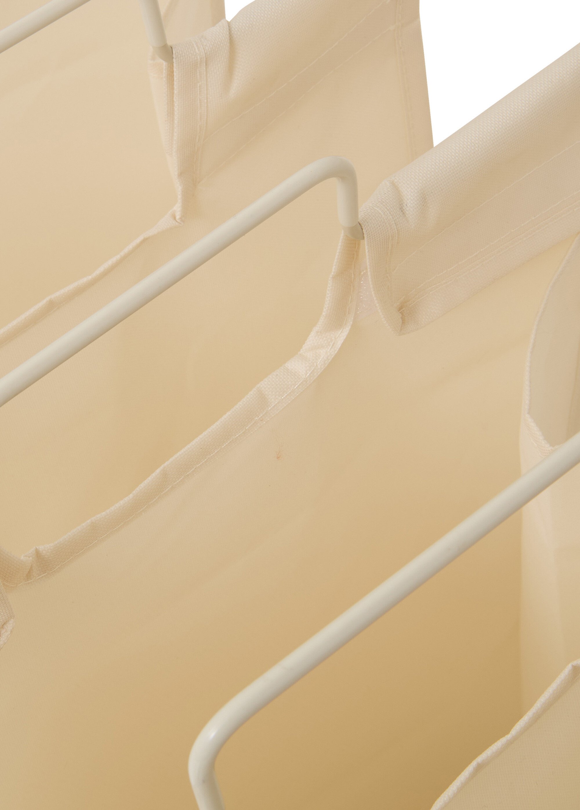 Panier à linge 3 compartiments Blanc JJA-214570 DE2