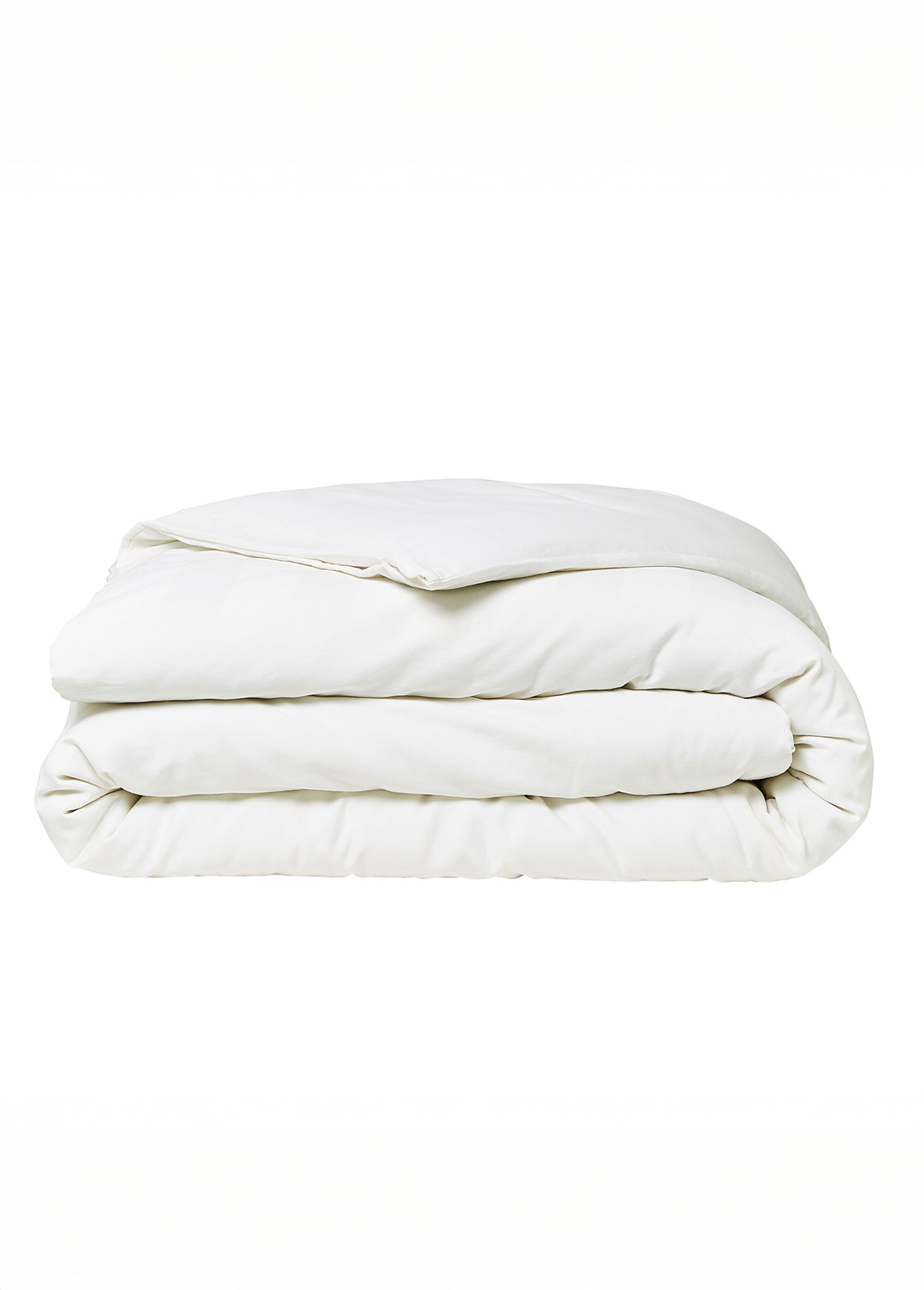 Parure satin de coton avec rayures Blanc ML-351951 DE1