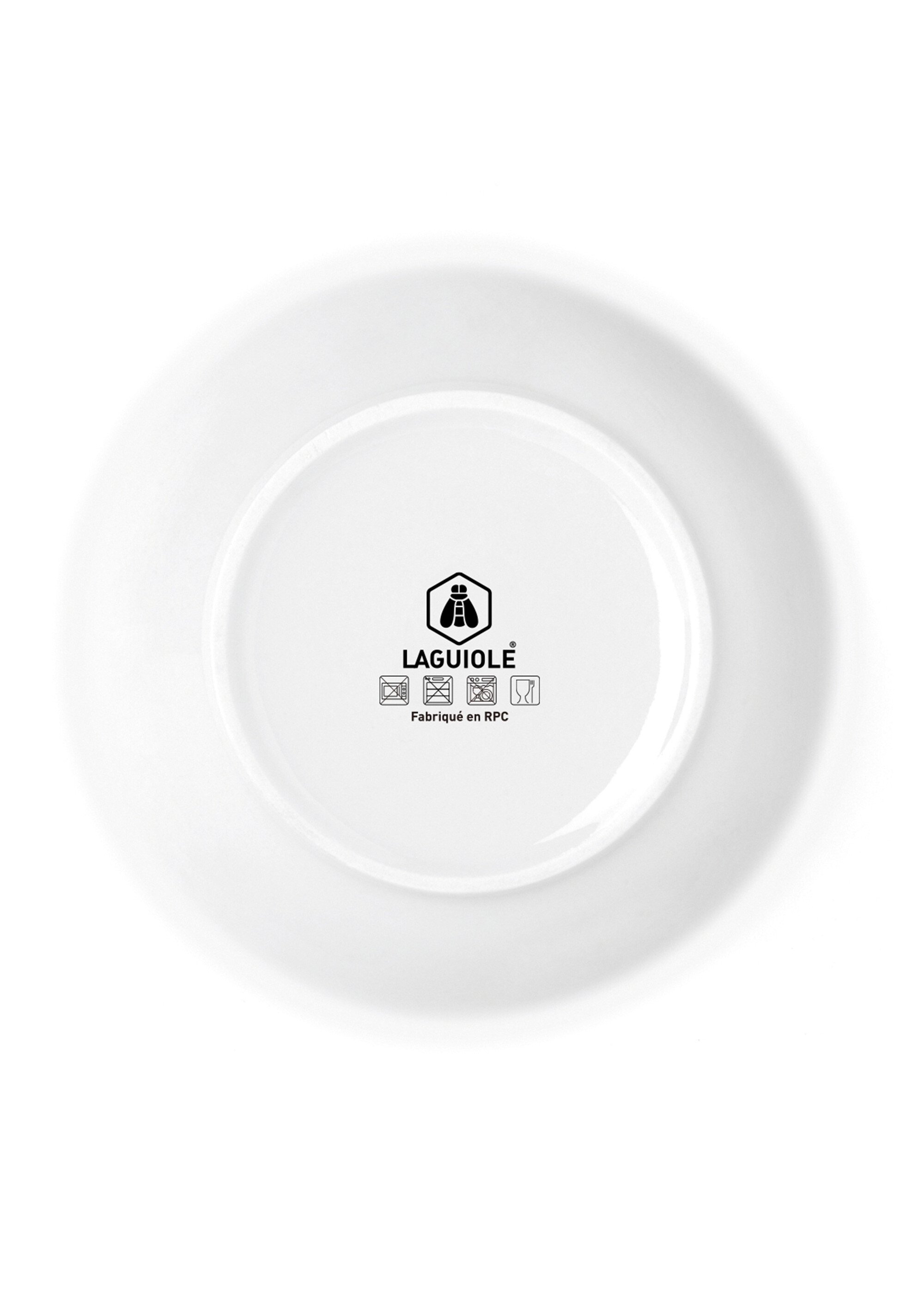 Service de table porcelaine 18 pièces uni Blanc 9210900 UN1