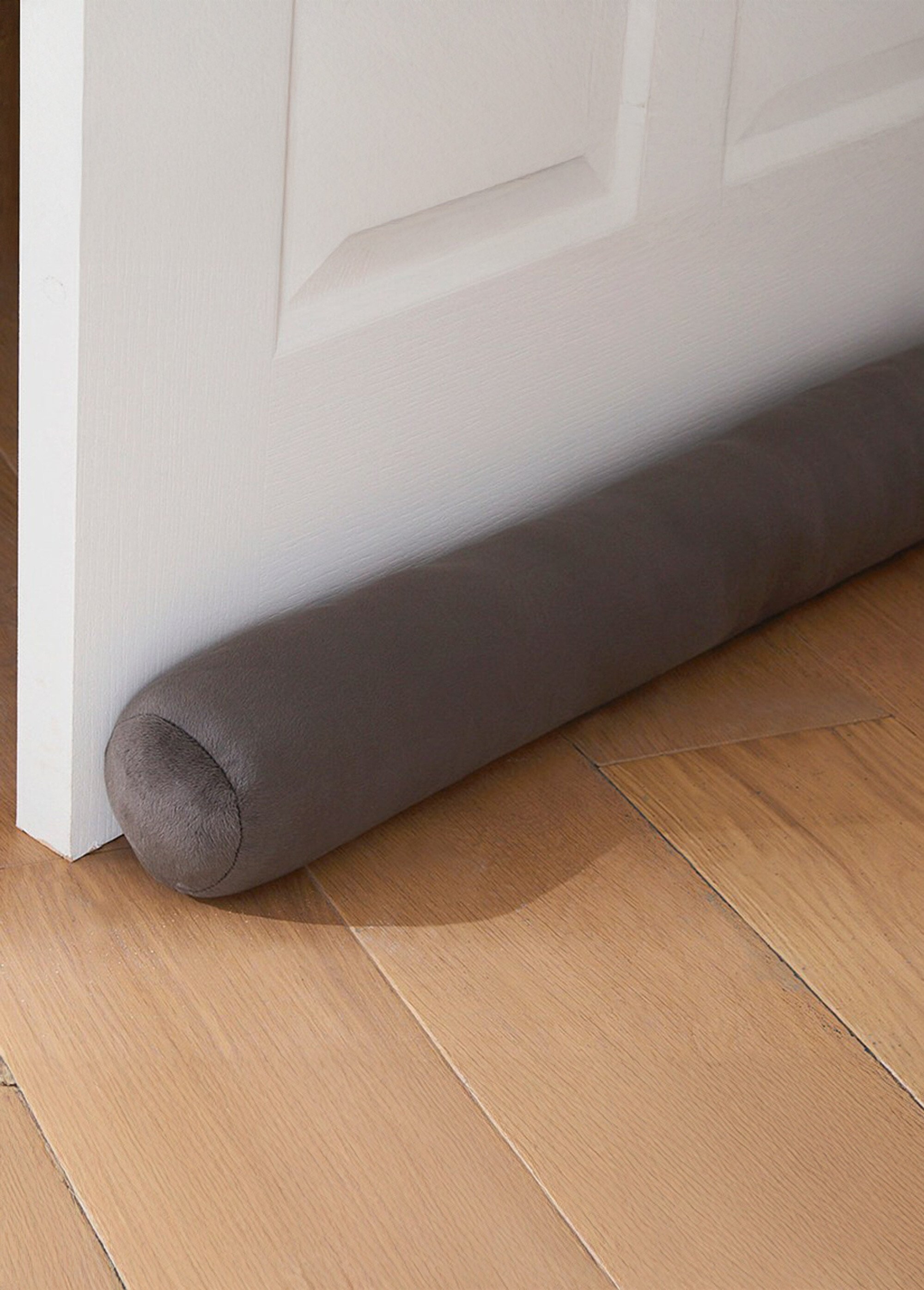 Bas de porte isolant, façon velours Gris RAISIN SI2