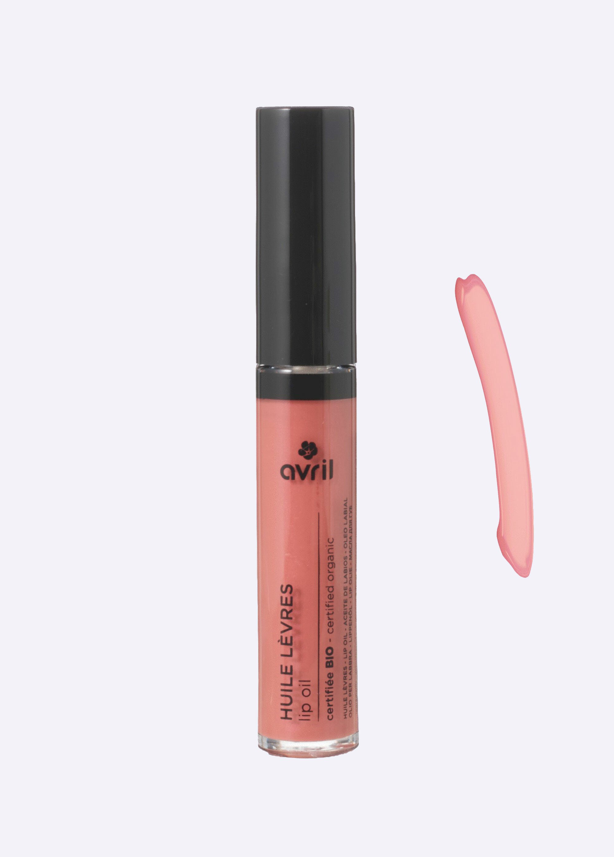 Huile à lèvres teintée BIO nourrissante Rose AV-1821 DE1