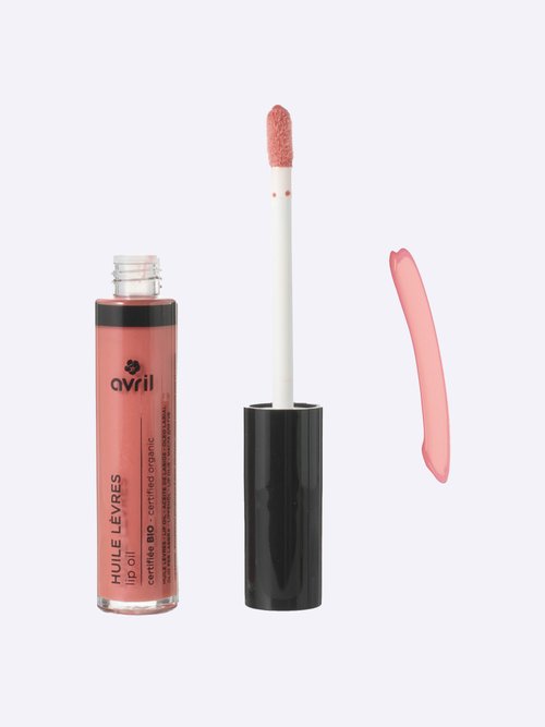 Huile à lèvres teintée BIO nourrissante Rose AV-1821 FA1