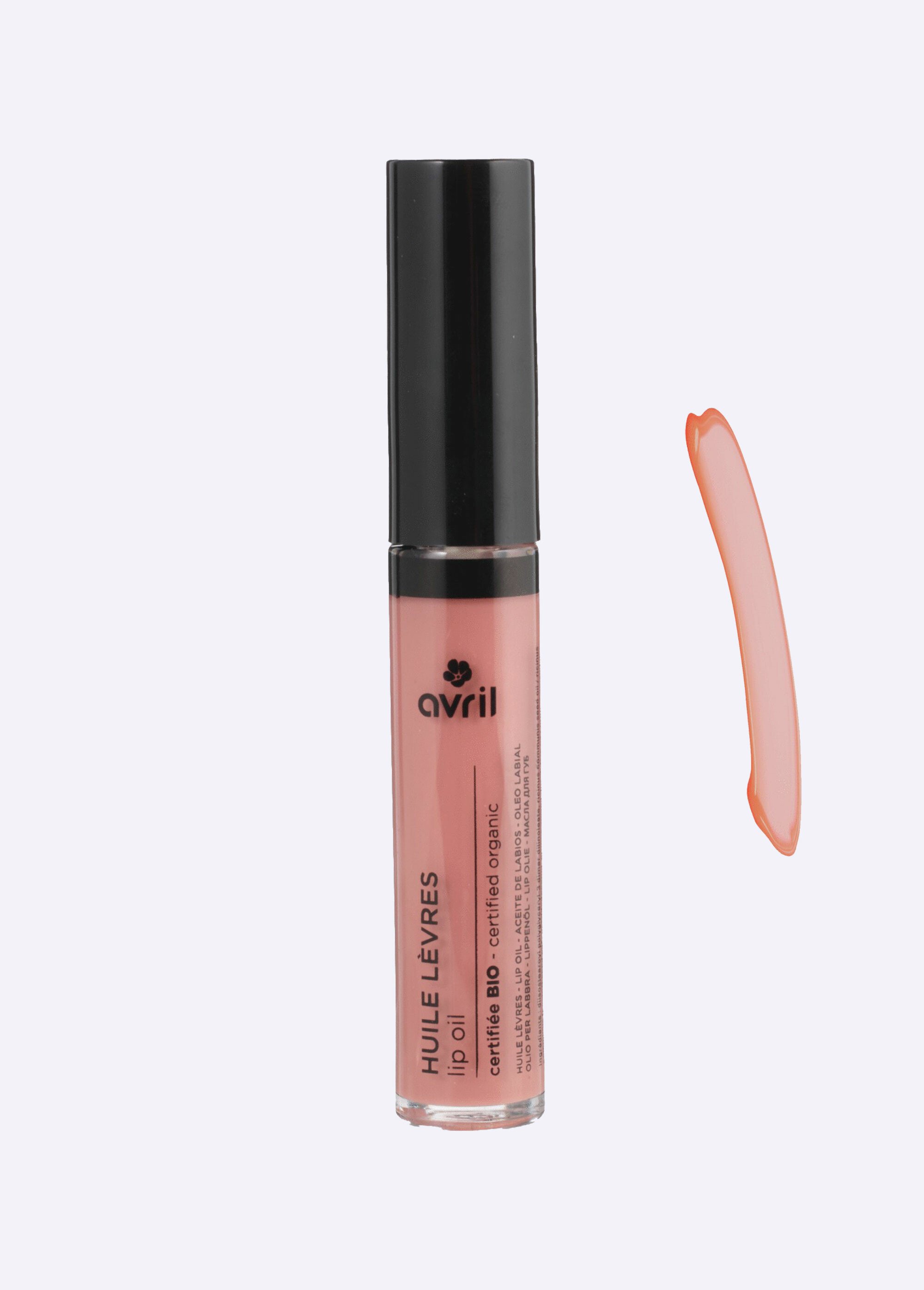 Huile à lèvres teintée BIO nourrissante