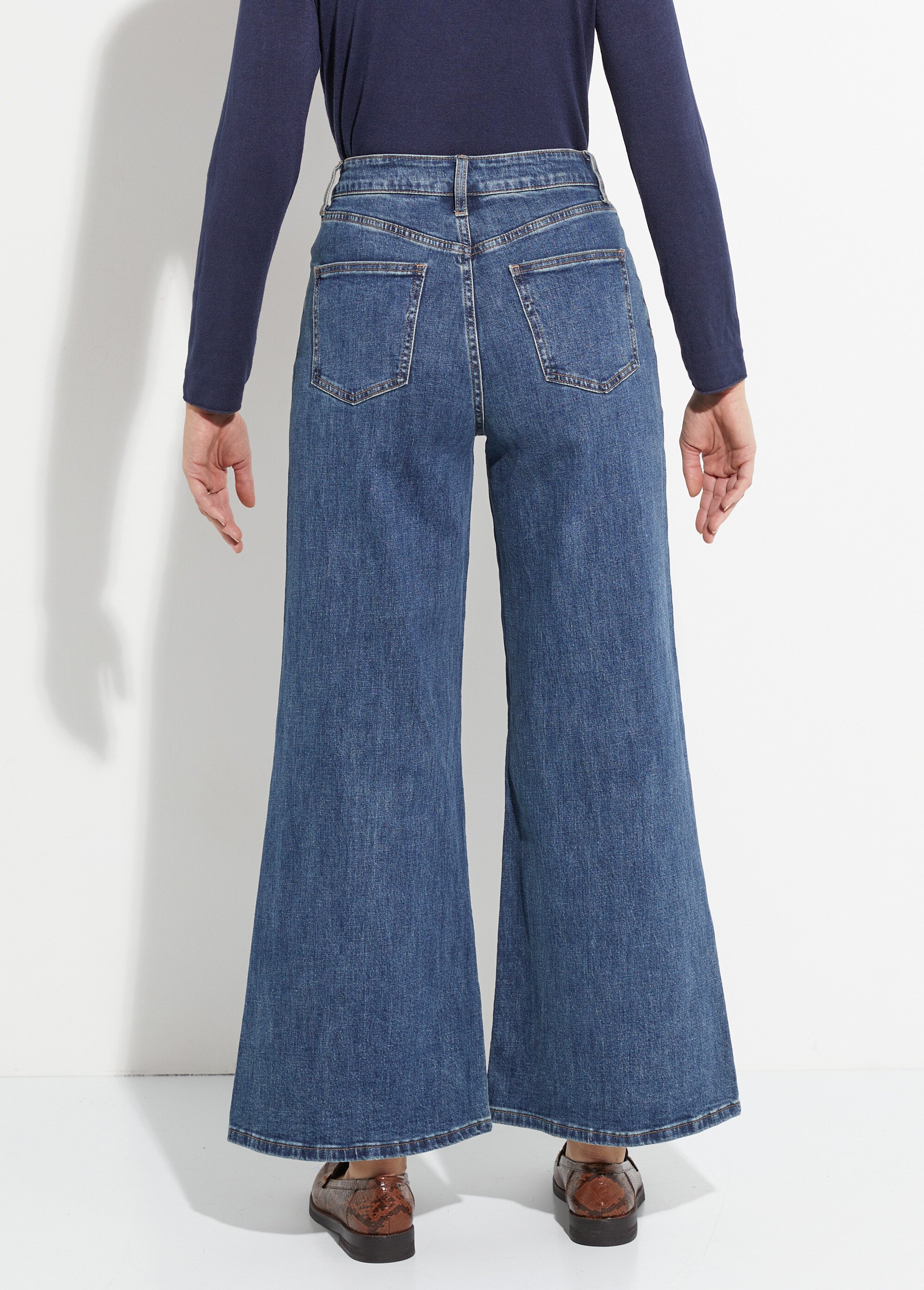 Jean coupe très large, spécial PETITE