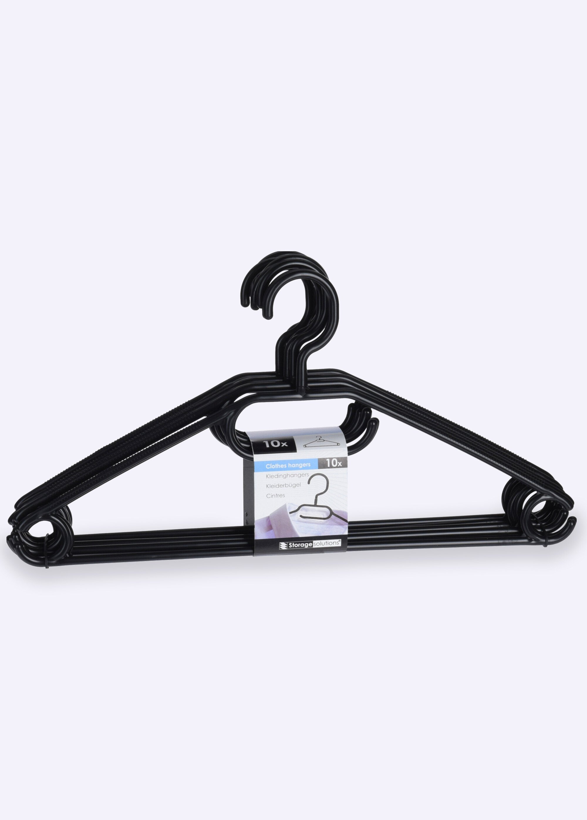 Lot de 10 cintres multipositions