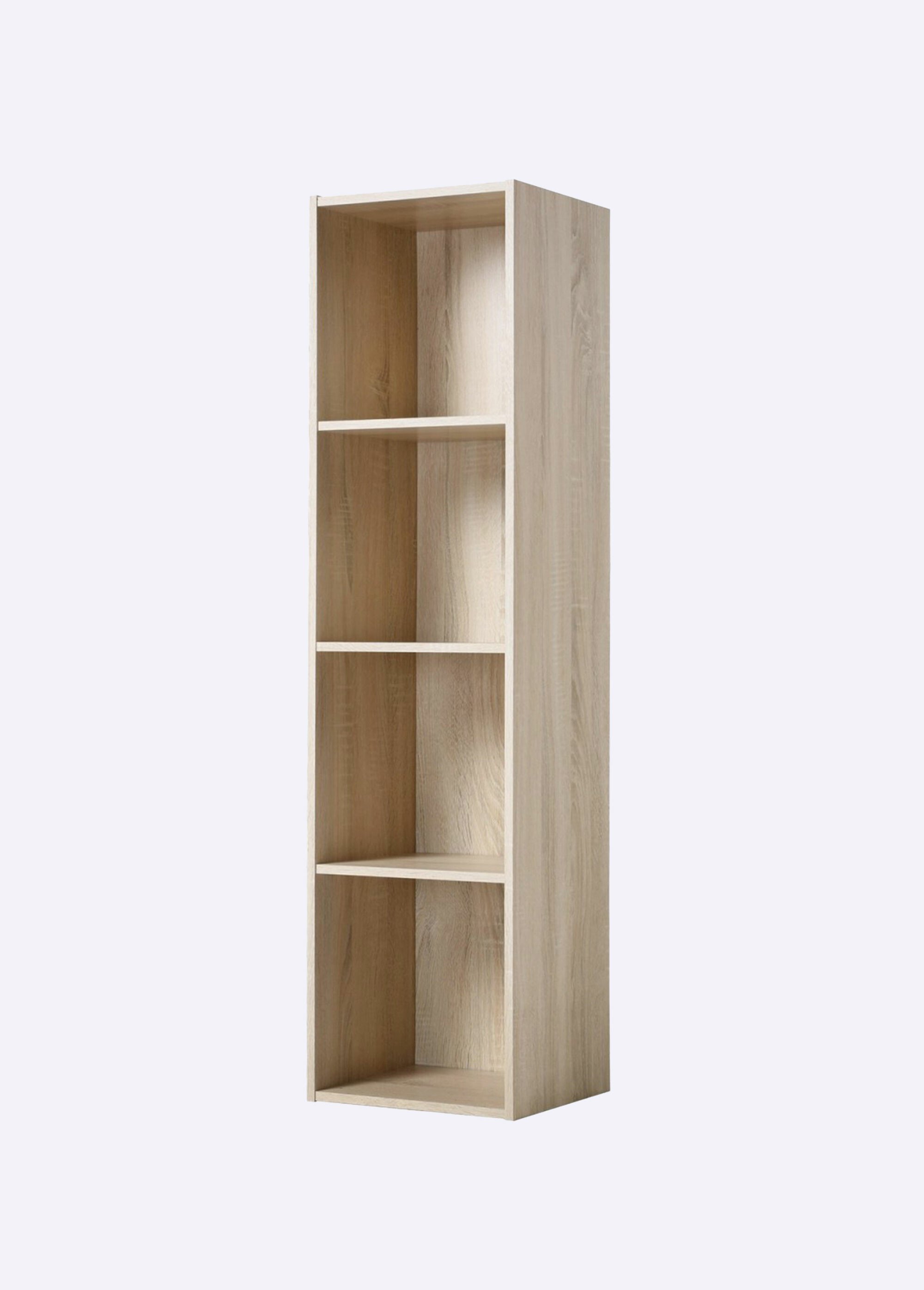 Meuble colonne rangement 4 cases, 2M