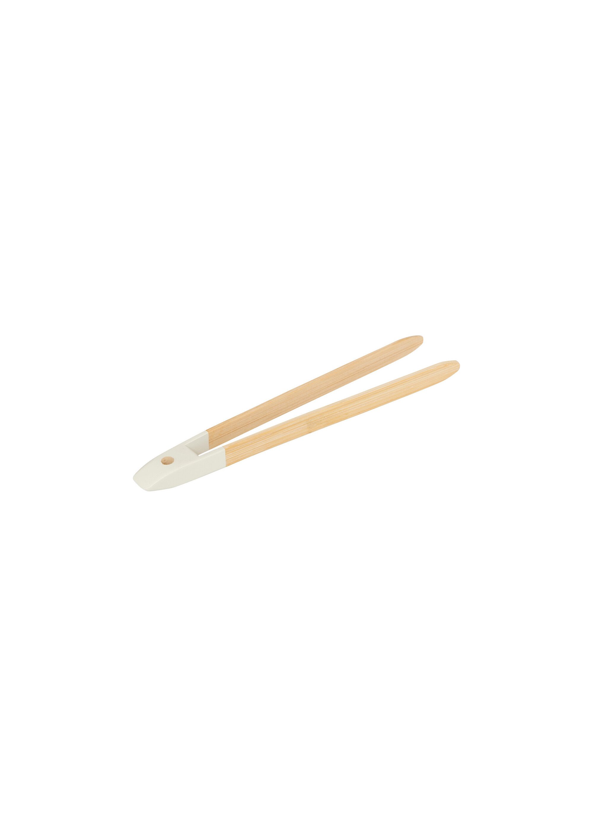 Pot acier inox + 4 ustensiles en bambou Beige JJA-190133 DE3