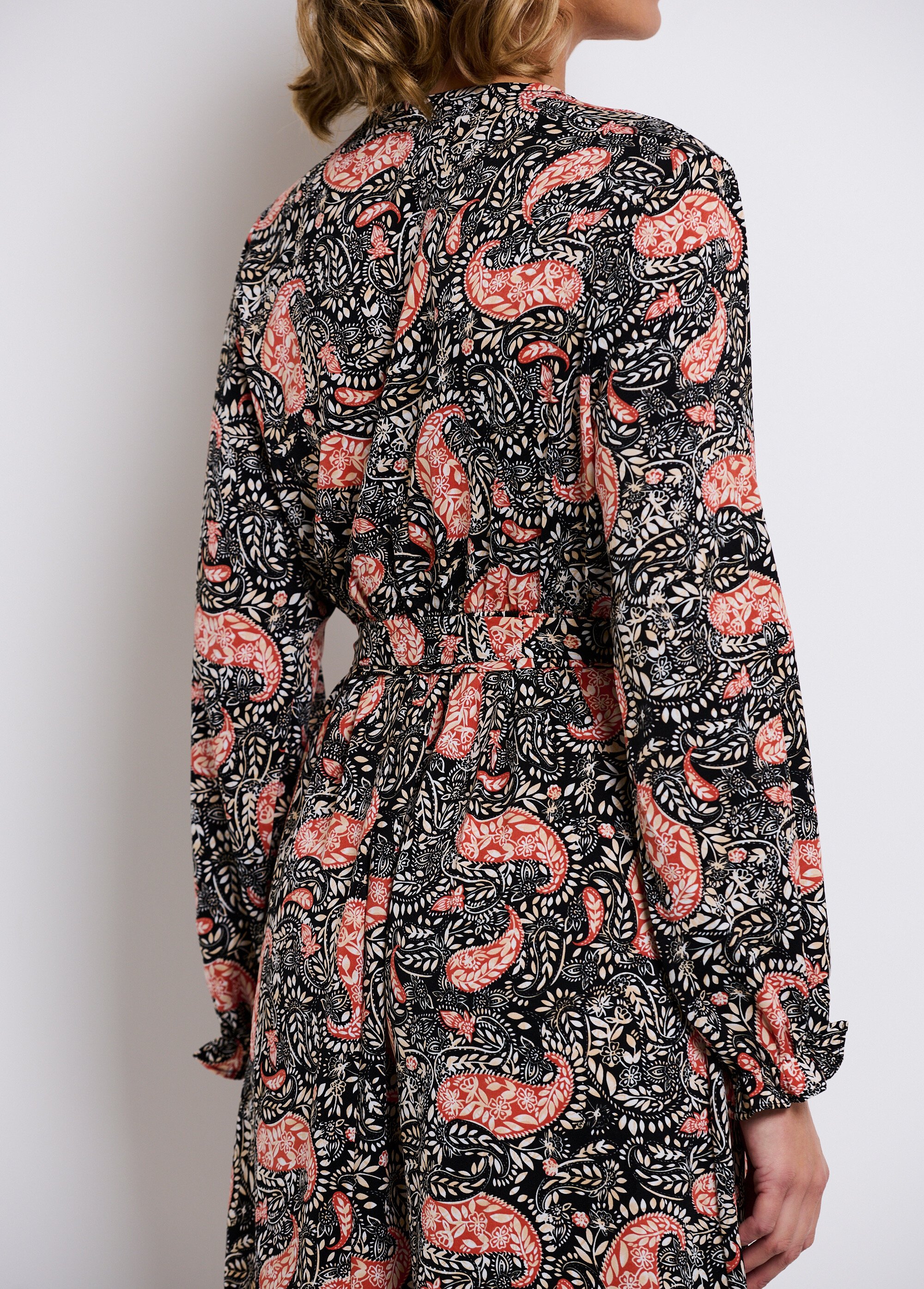 Lipsy Pantacourt Dress To Robe Longue à Volant Taille élastiquée