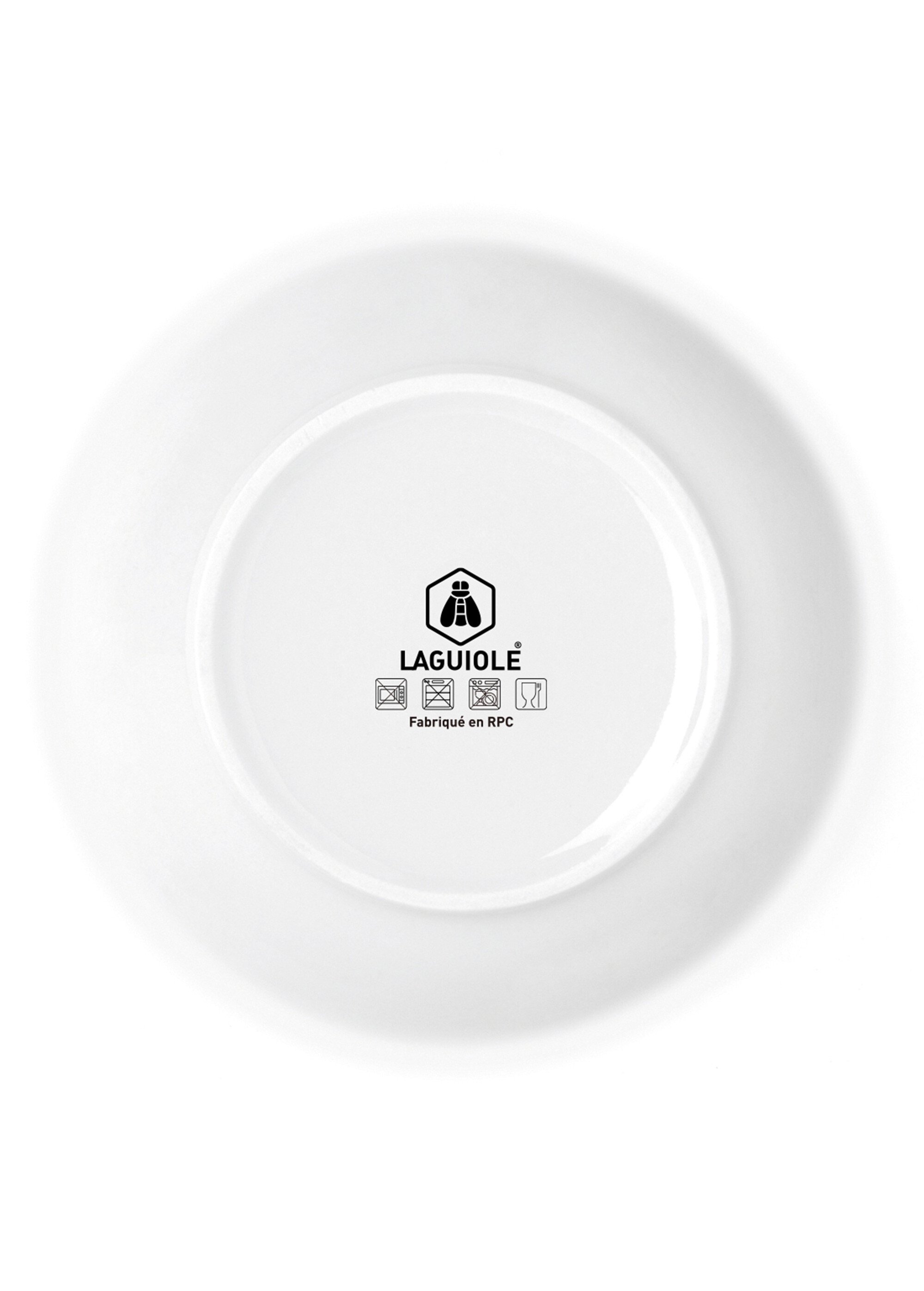 Service de table porcelaine 18 pièces doré Blanc 9210910 UN1