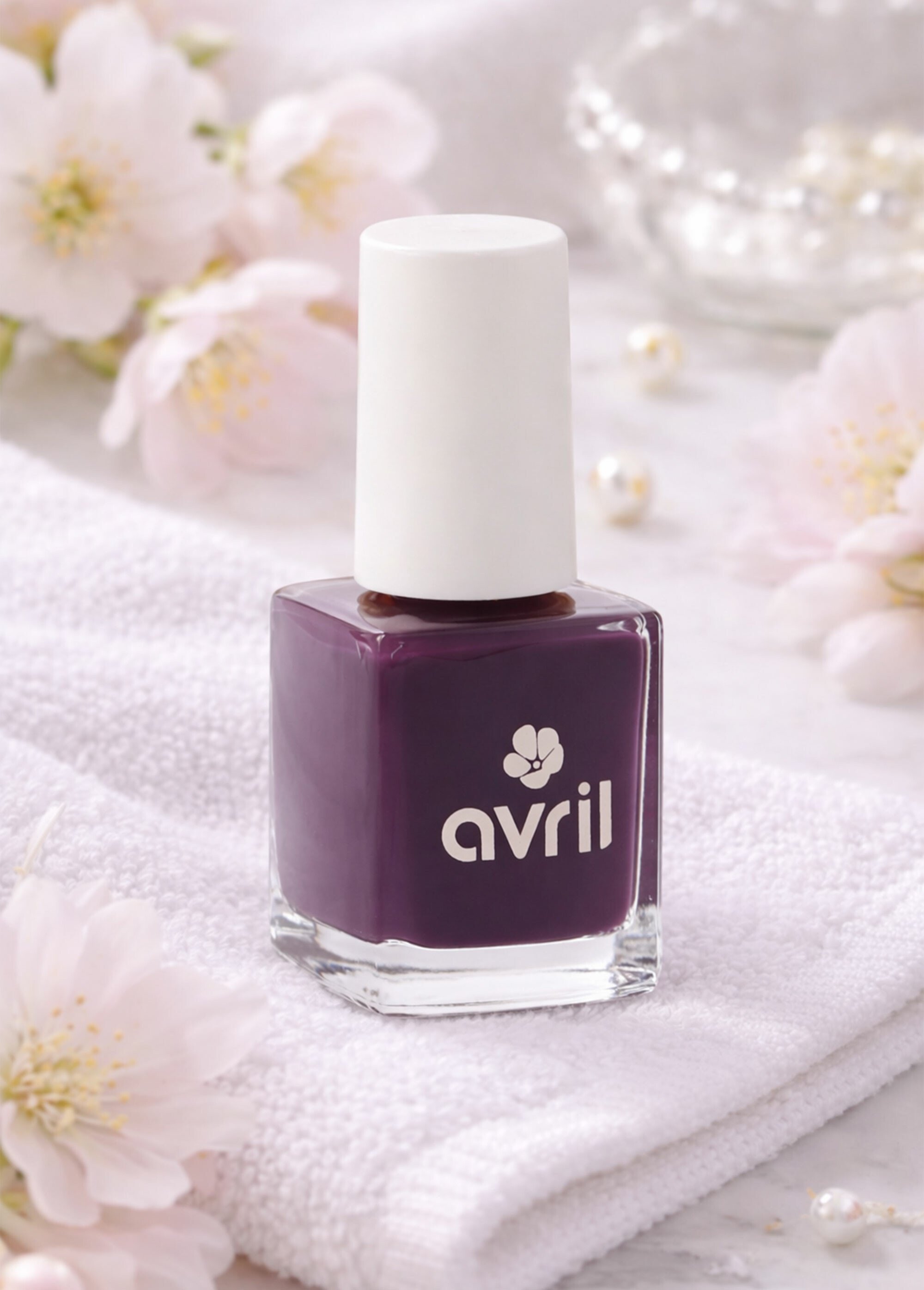 Vernis à ongles BIO, couleur intense Violet AV-2024 SI1