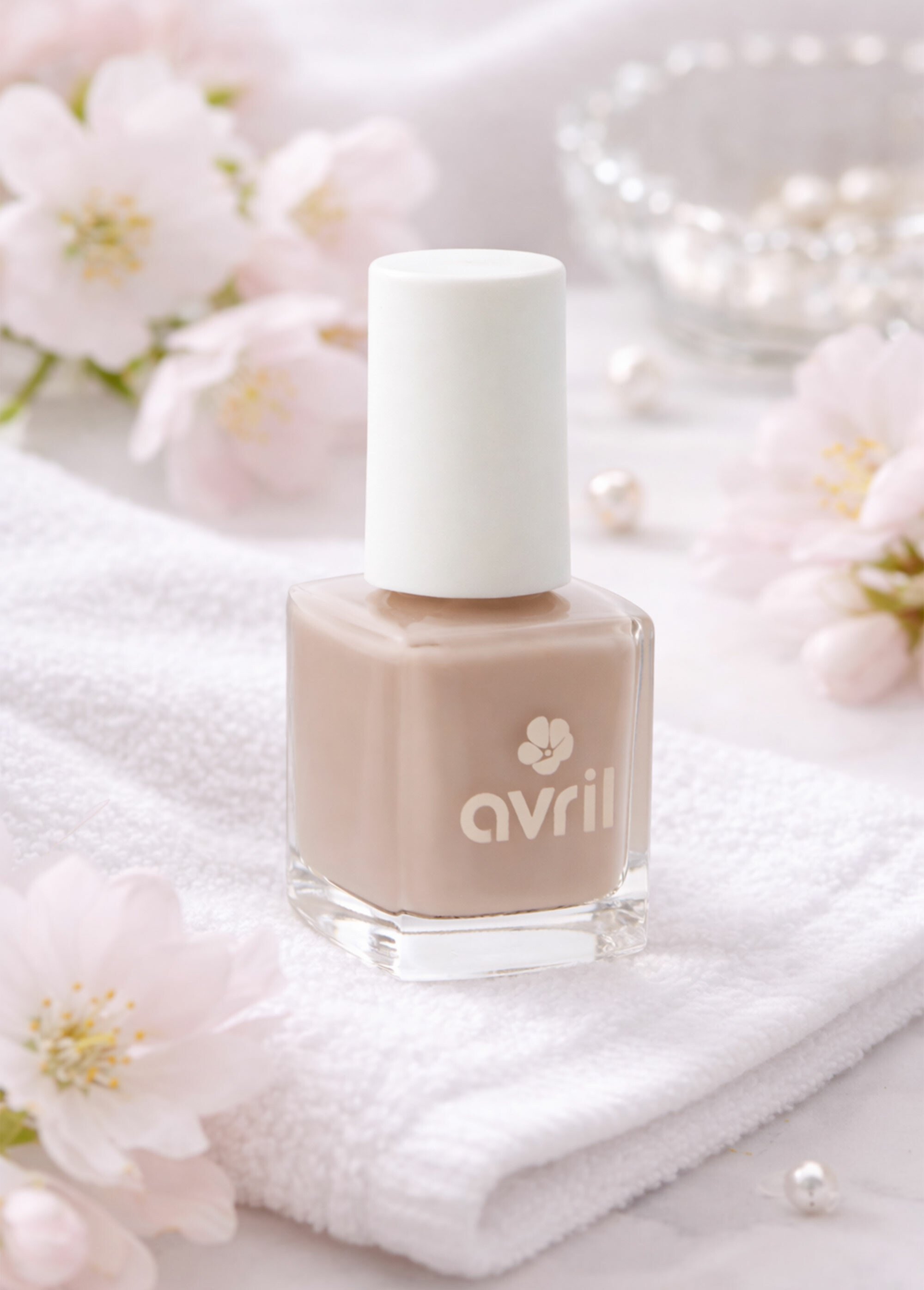 Vernis à ongles BIO, couleur intense Beige AV-2024 SI1