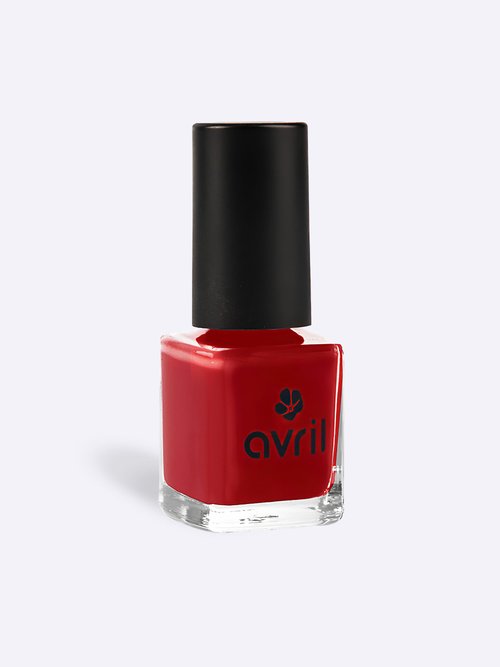 Vernis à ongles BIO, couleur intense Rouge AV-2024 FA1