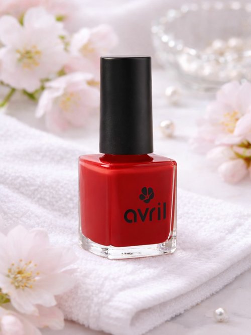 Vernis à ongles BIO, couleur intense Rouge AV-2024 SI1