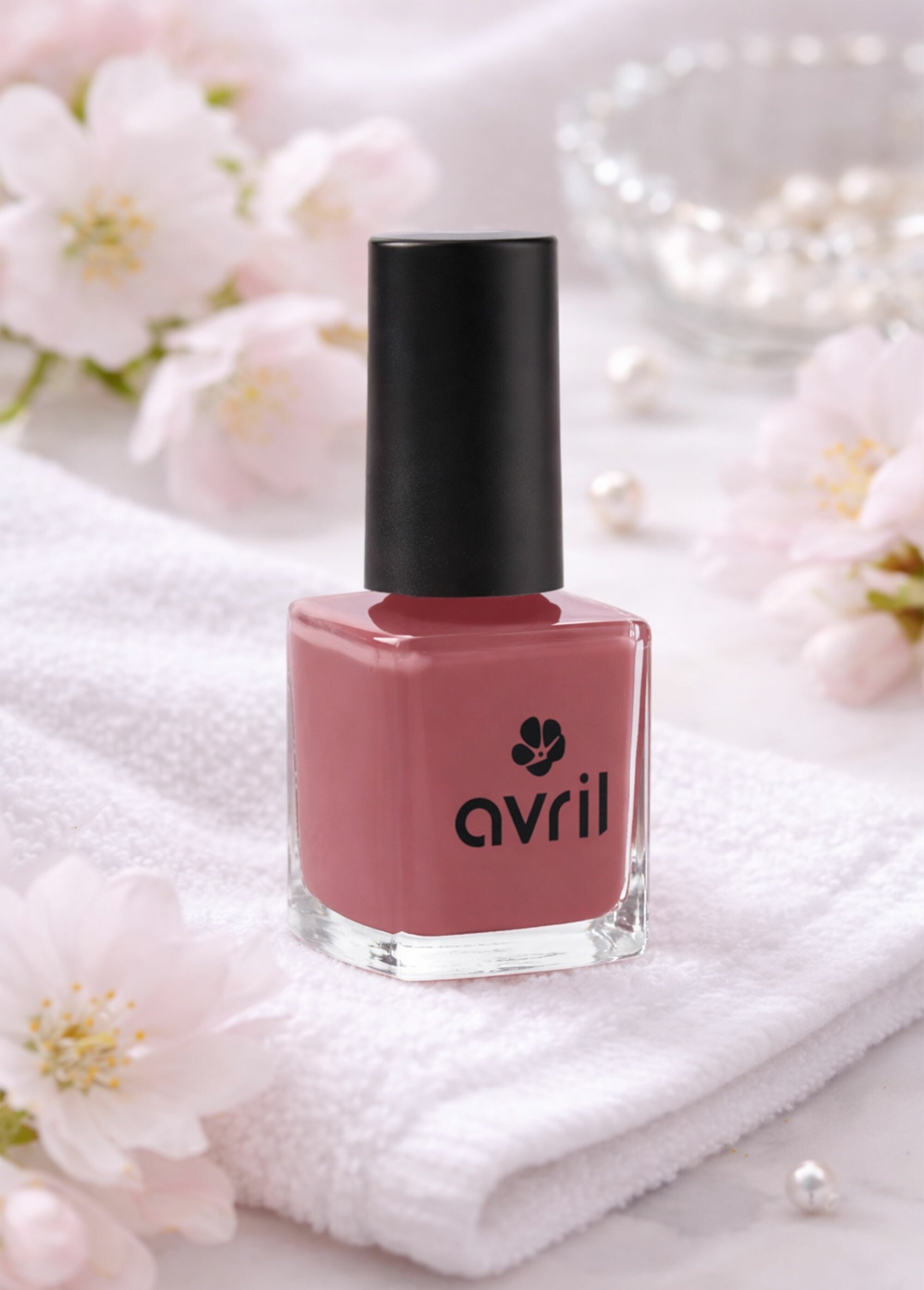 Vernis à ongles BIO, couleur intense Rose AV-2024 SI1