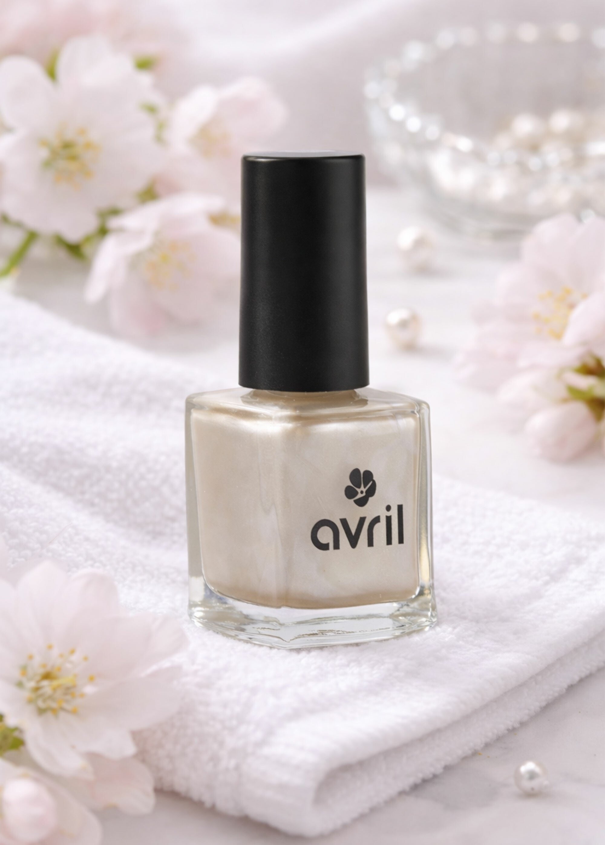 Vernis à ongles BIO, couleur intense Beige AV-2024 SI1