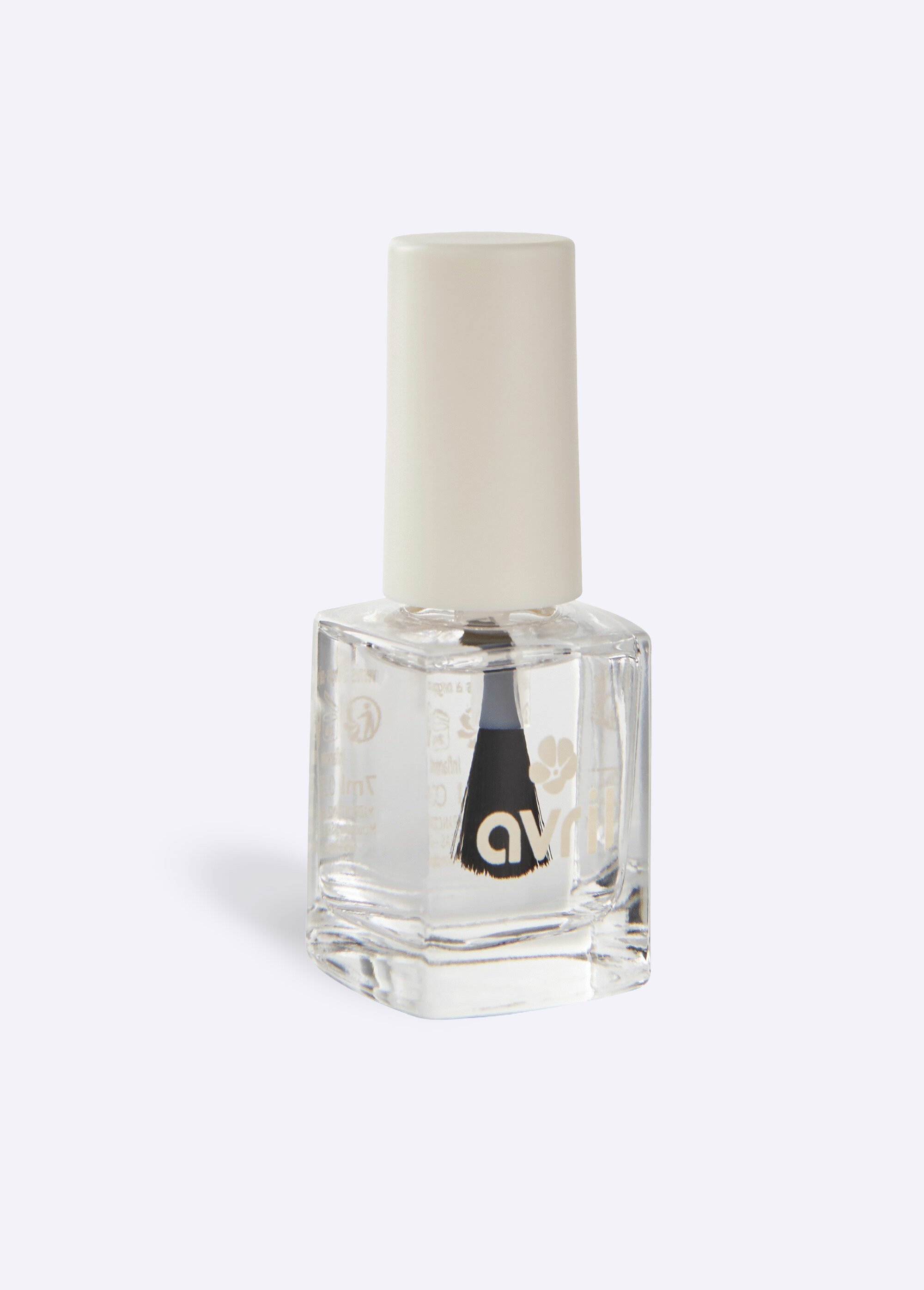 Vernis BIO 2 en 1, base + top coat Blanc AV-1052 FA1