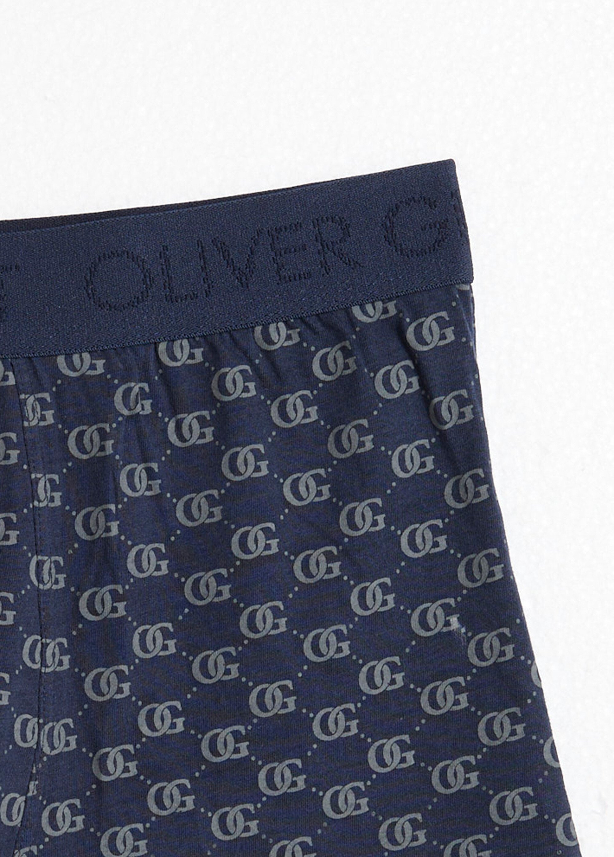Boxer coton chic monogramme