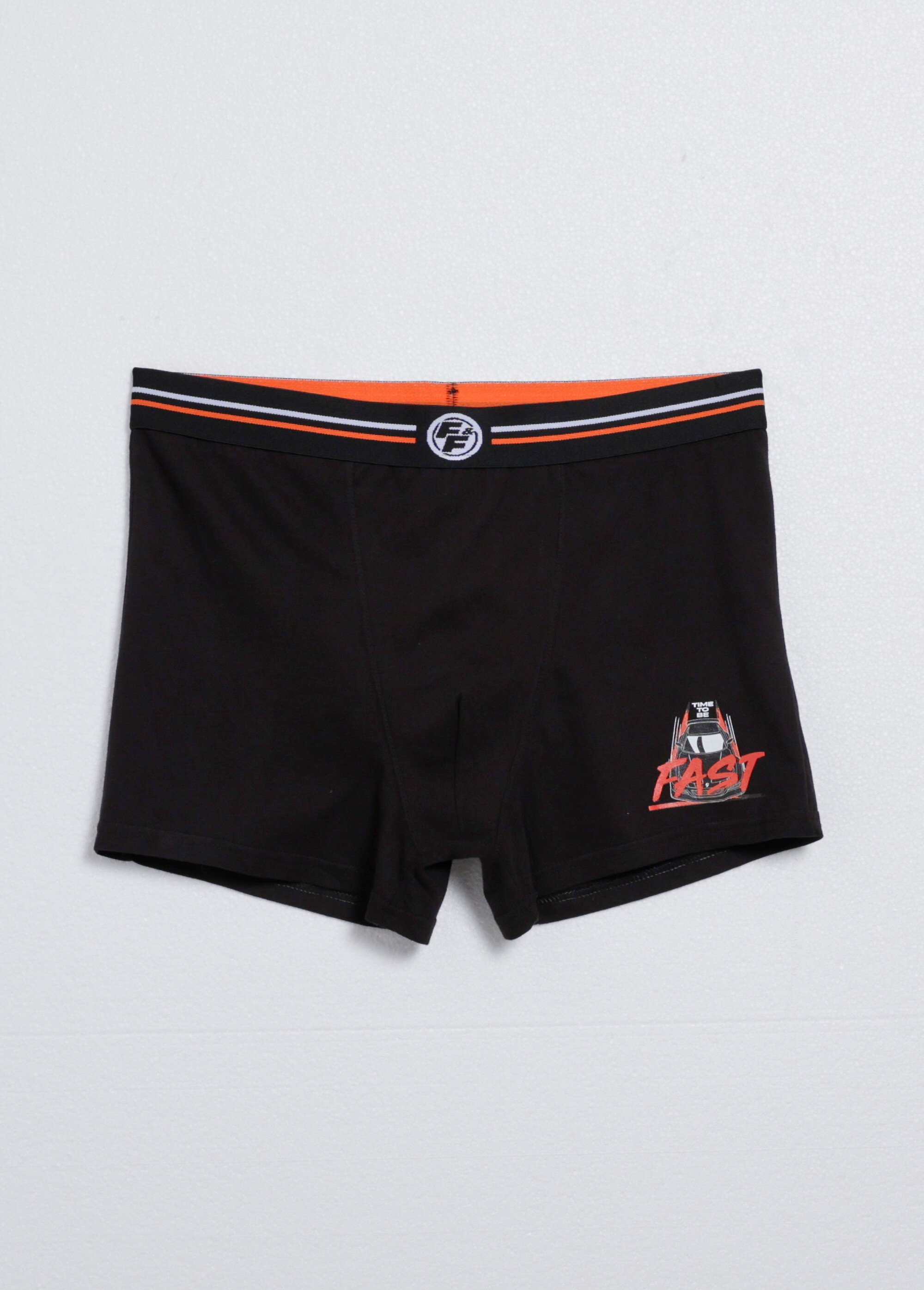 Boxer en coton, licence Fast and Furious