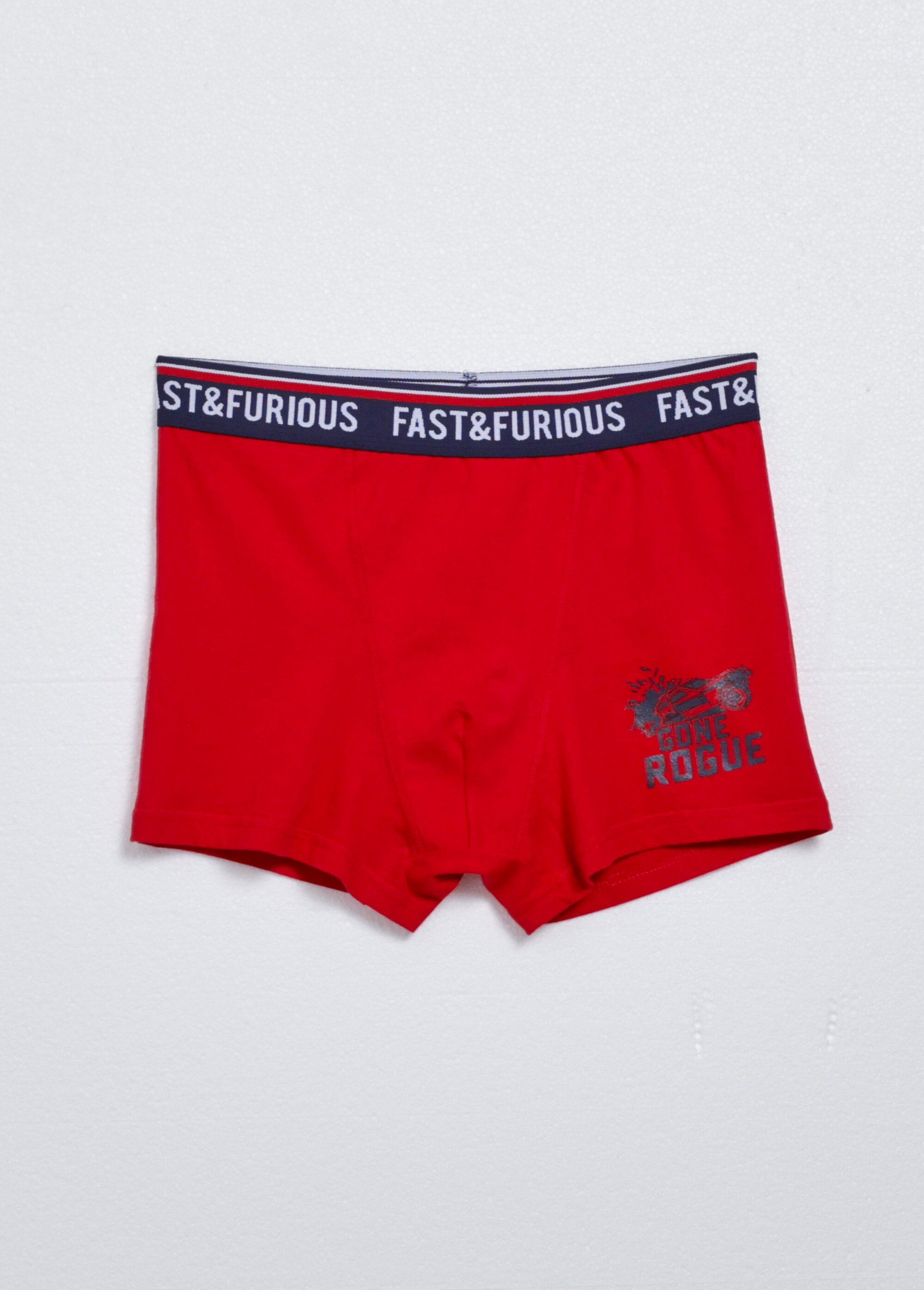 Boxer en coton, licence Fast and Furious