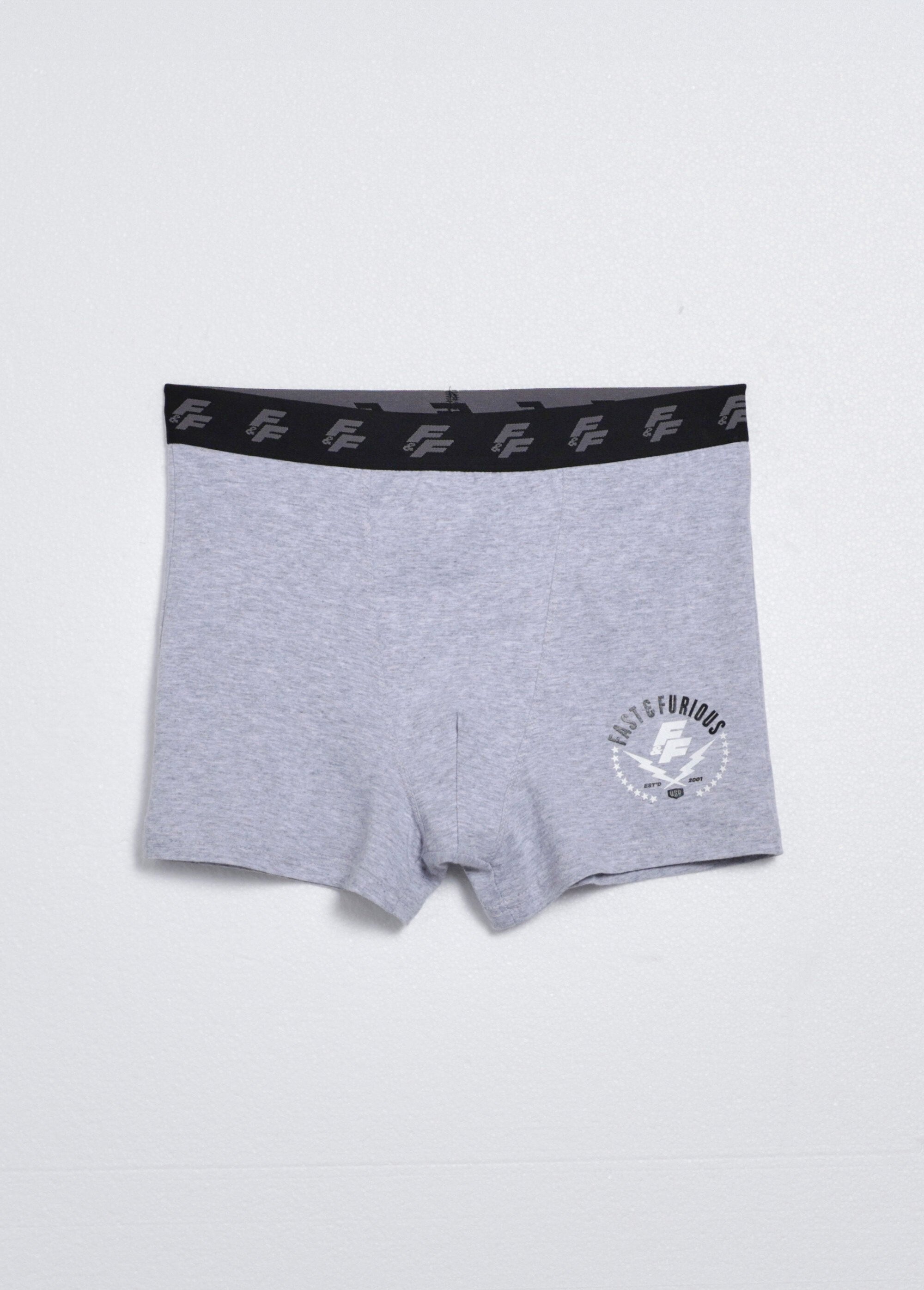 Boxer en coton, licence Fast and Furious