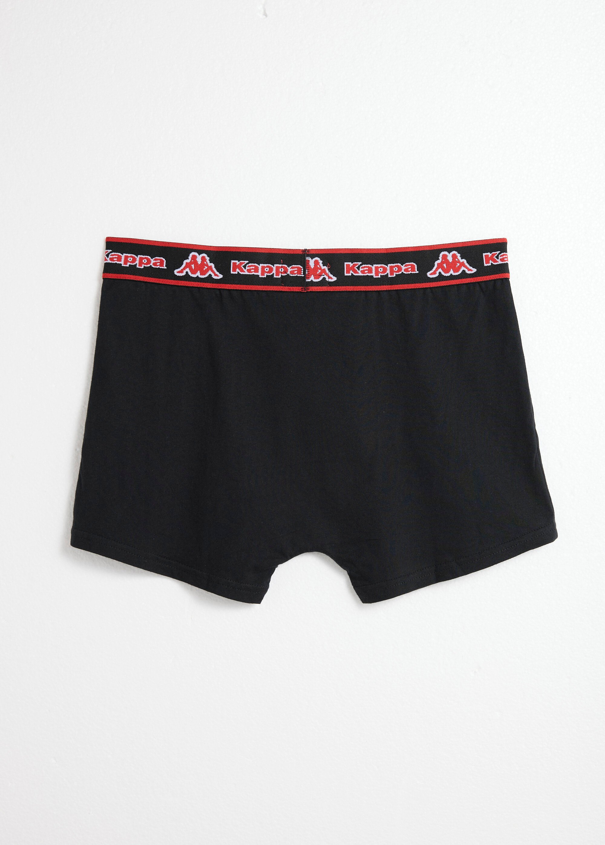 Boxer ceinture logo vif Homme Noir BEN92840298 DO1