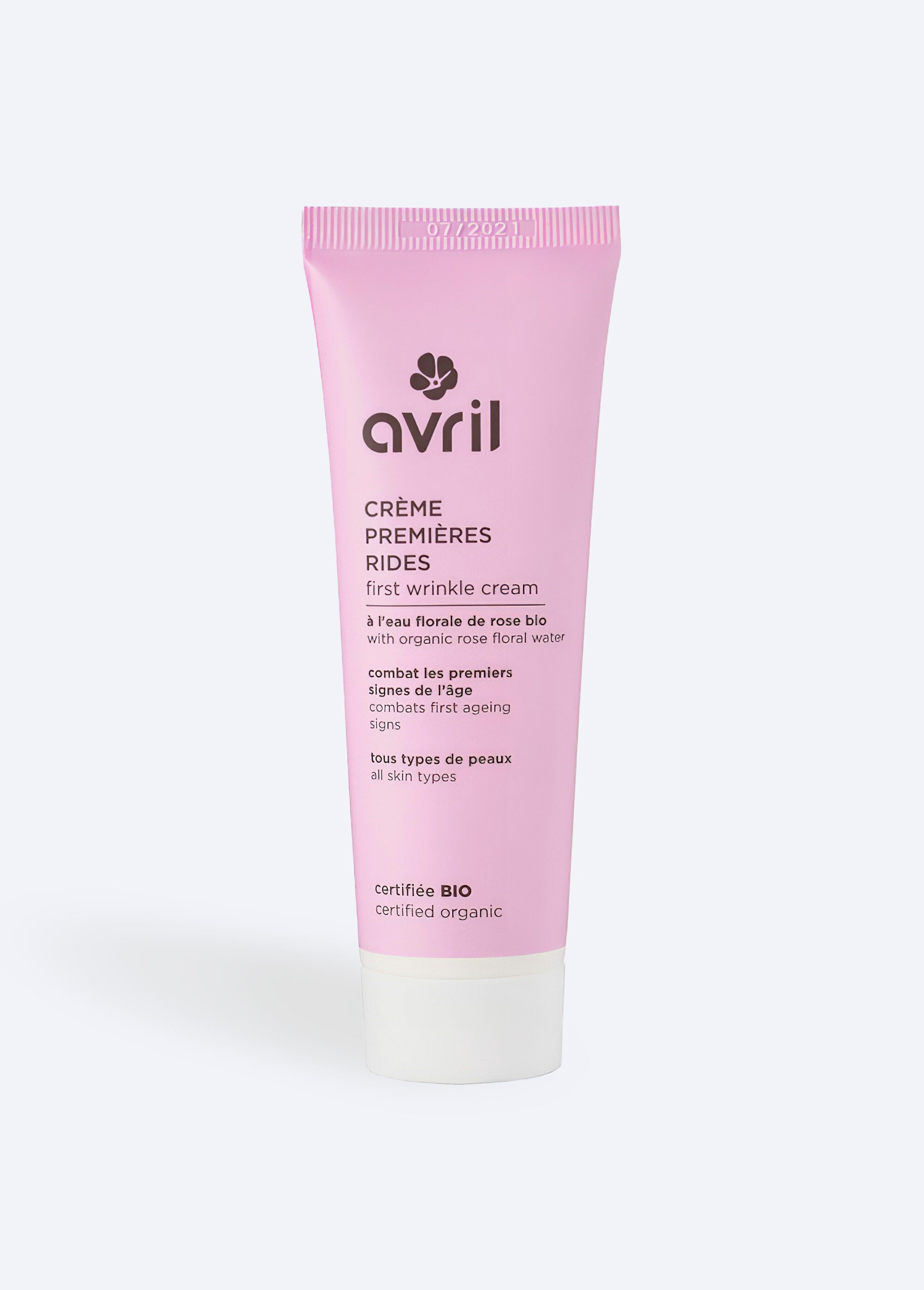 Crème BIO premières rides, eau de rose Rose AV-1651 FA1