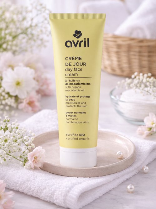 Crème de jour BIO, peau normale et mixte Jaune AV-172 SI1