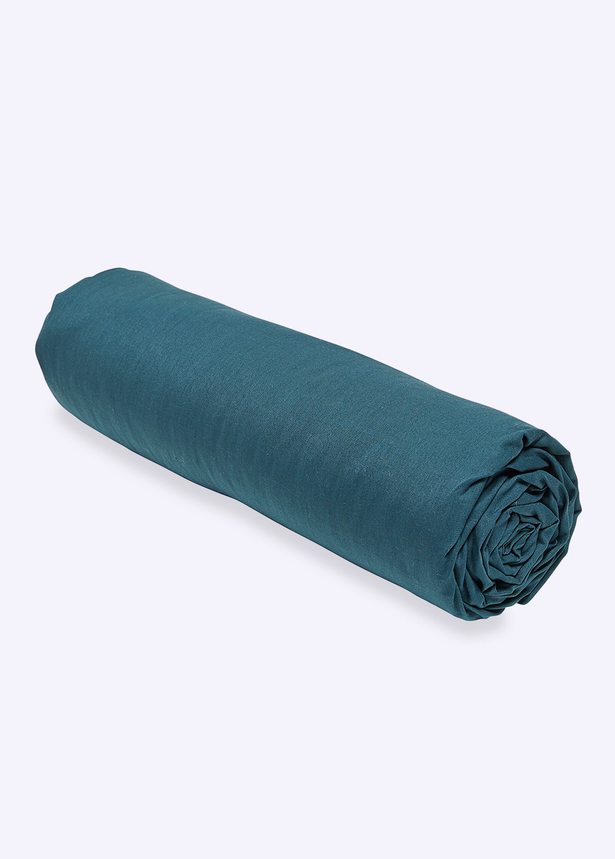 Drap housse pur coton qualité supérieure Bleu ML-DH124404 FA1