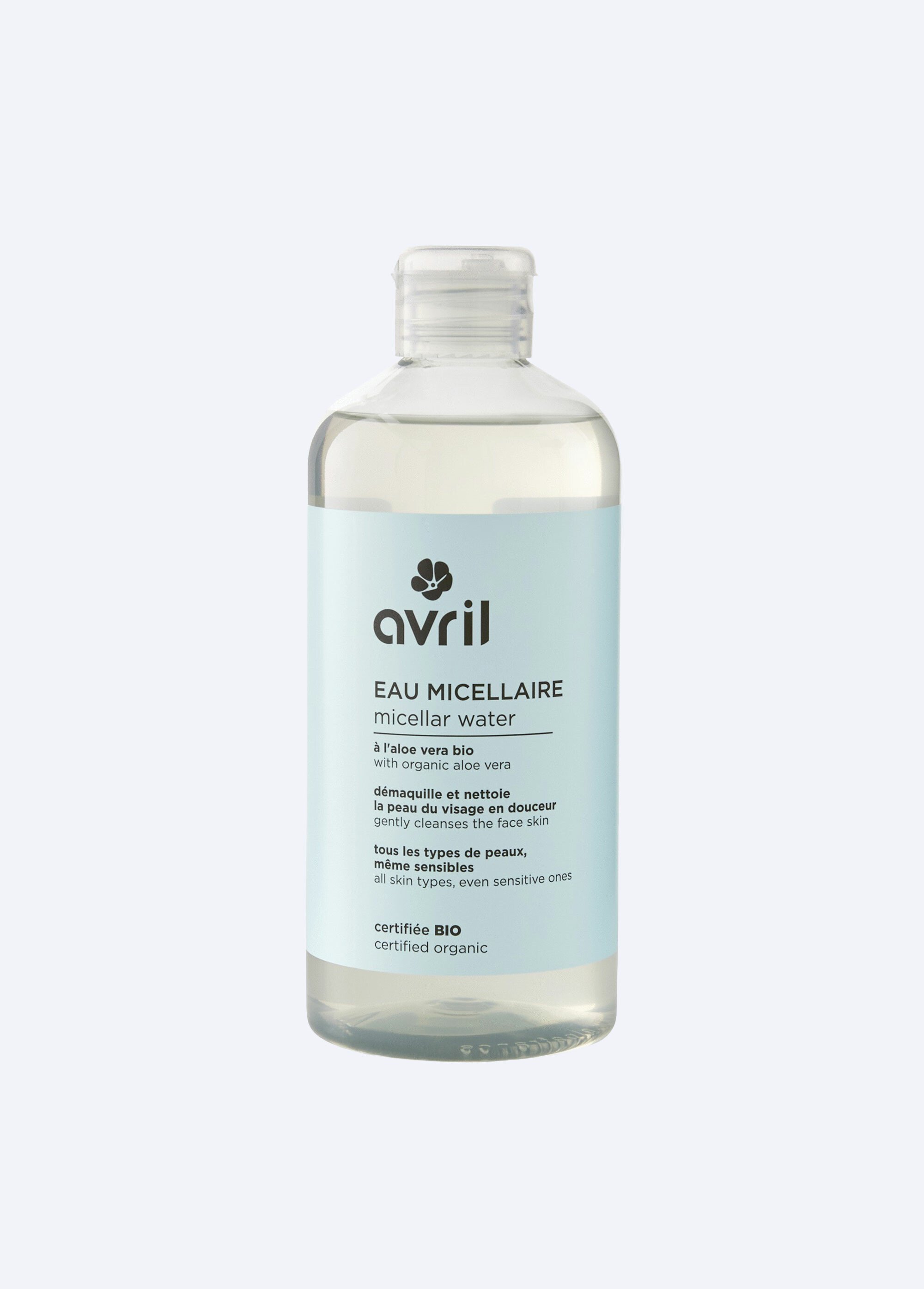 Eau micellaire BIO à l'aloe vera